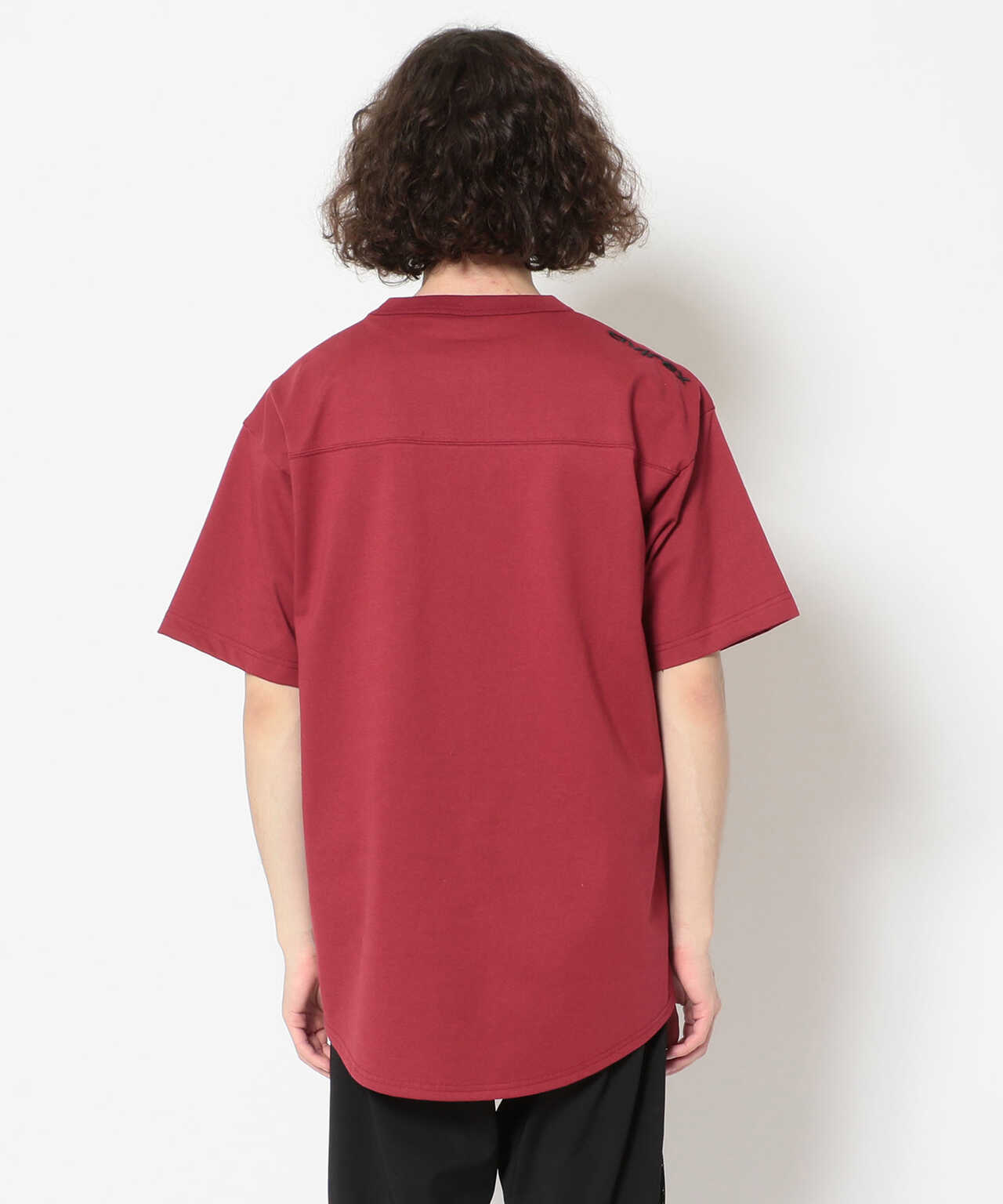 ルーズフィット ラウンド ボトムTシャツ/ LOOSE FIT ROUND BOTTOM T