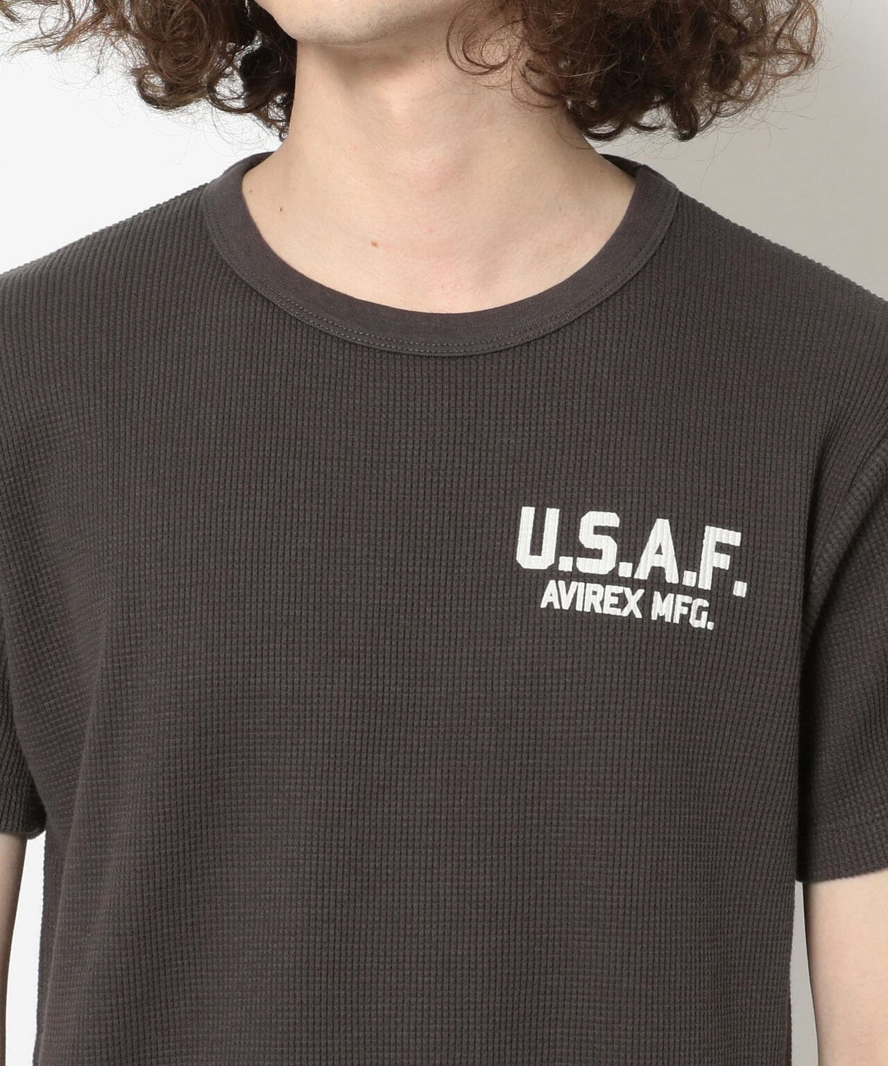 U.S.A.F. ミニ ワッフル Tシャツ/U.S.A.F. MINI WAFFLE T-SHIRT 