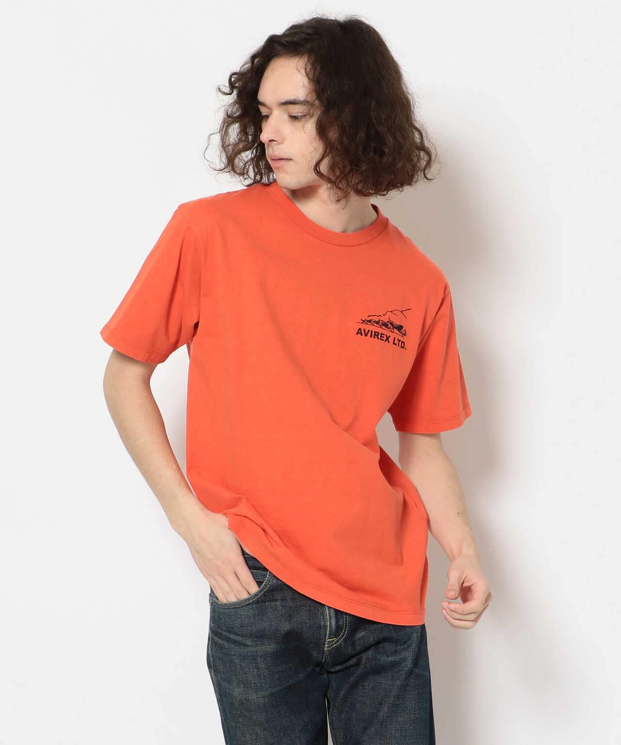 フェードウォッシュTシャツ ラックランド/FADE WASH T-SHIRT LACKLAND 