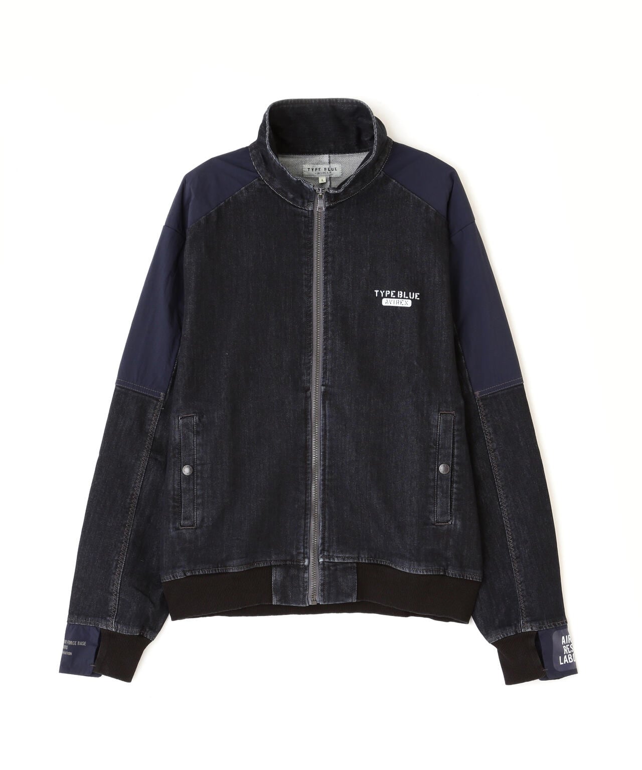 TYPE BLUE》ジョグデニム トラックジャケット/JOG DENIM TRACK JACKET