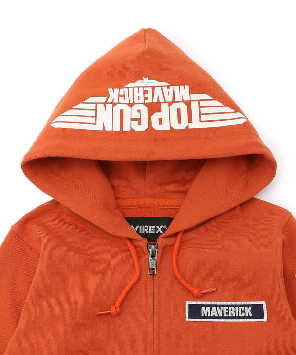 【Kid's】TOP GUN MAVERICK/キッズスウェットパーカ/SWEAT PARKA