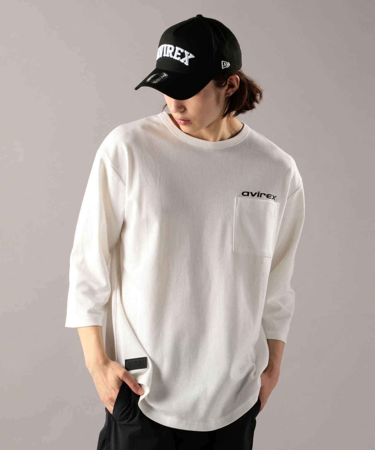 七分袖 ルーズフィット ラウンド Tシャツ/3/4 SLEEVE LOOSE FIT ROUND