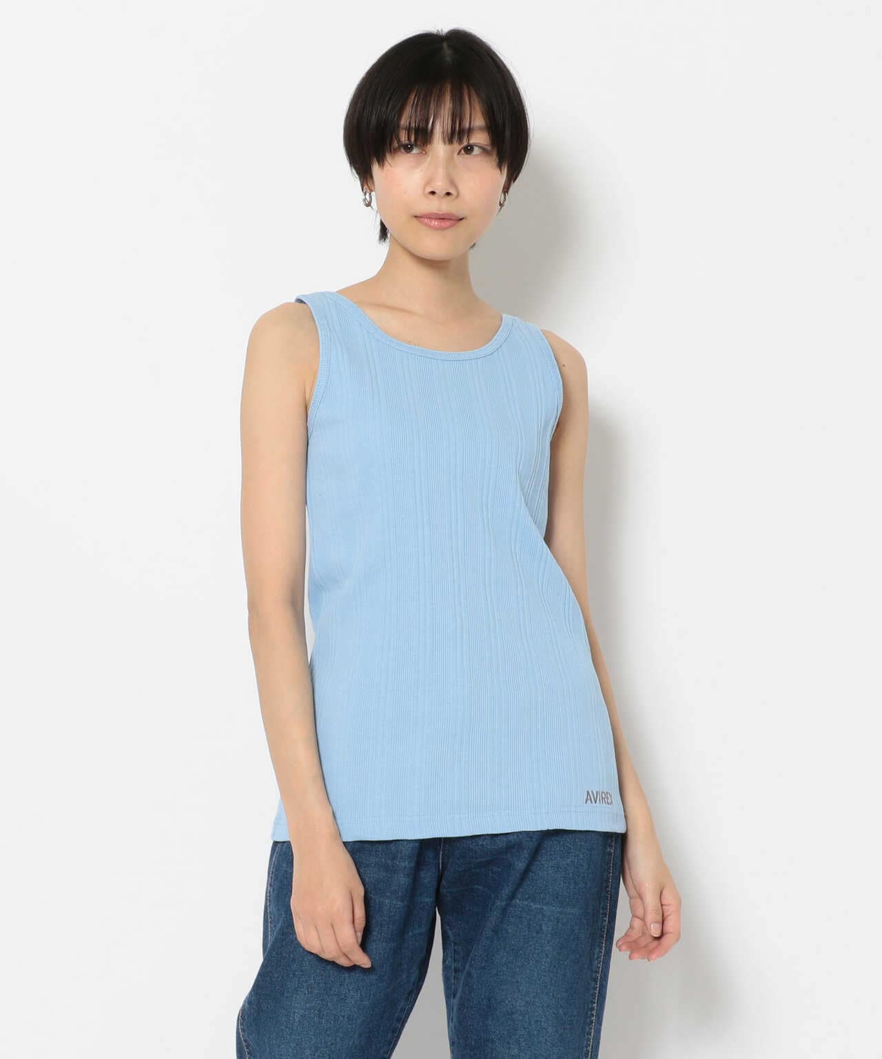 WOMEN'S】ランダムテレコ タンクトップ/TANK TOP | AVIREX