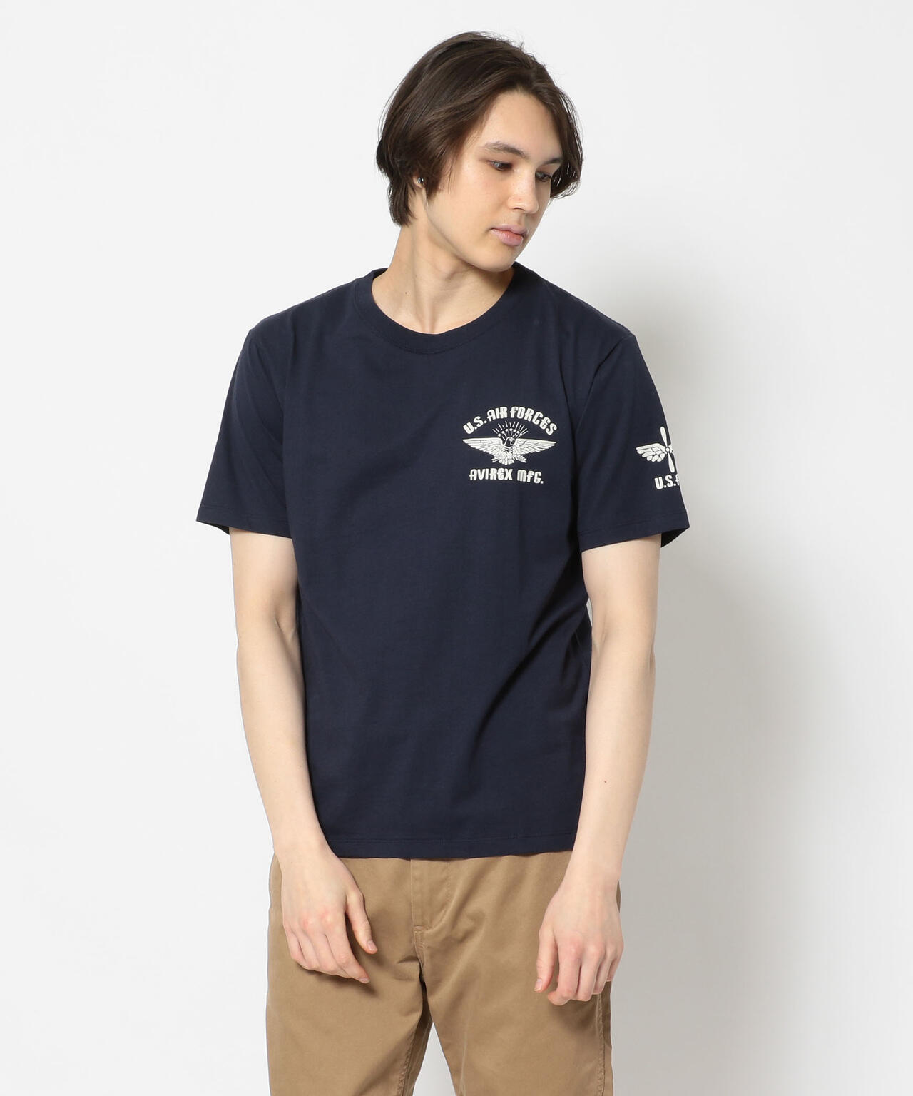 クルーネック Tシャツ U.S.エアフォース/T-SHIRT U.S. AIR FORCE