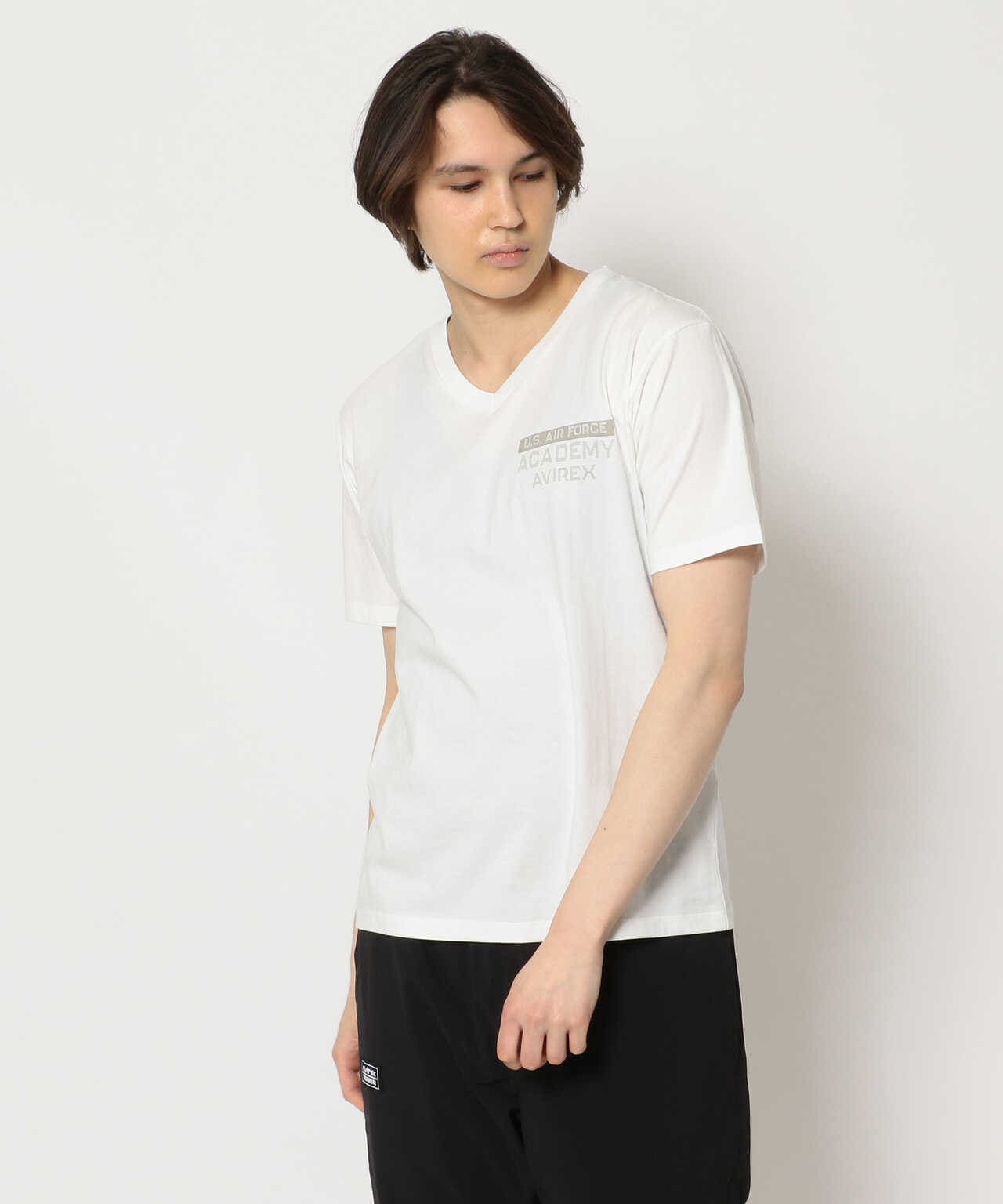 Vネック Tシャツ フライングカデット/ SS V-NECK T-SHIRT FLYING CADET