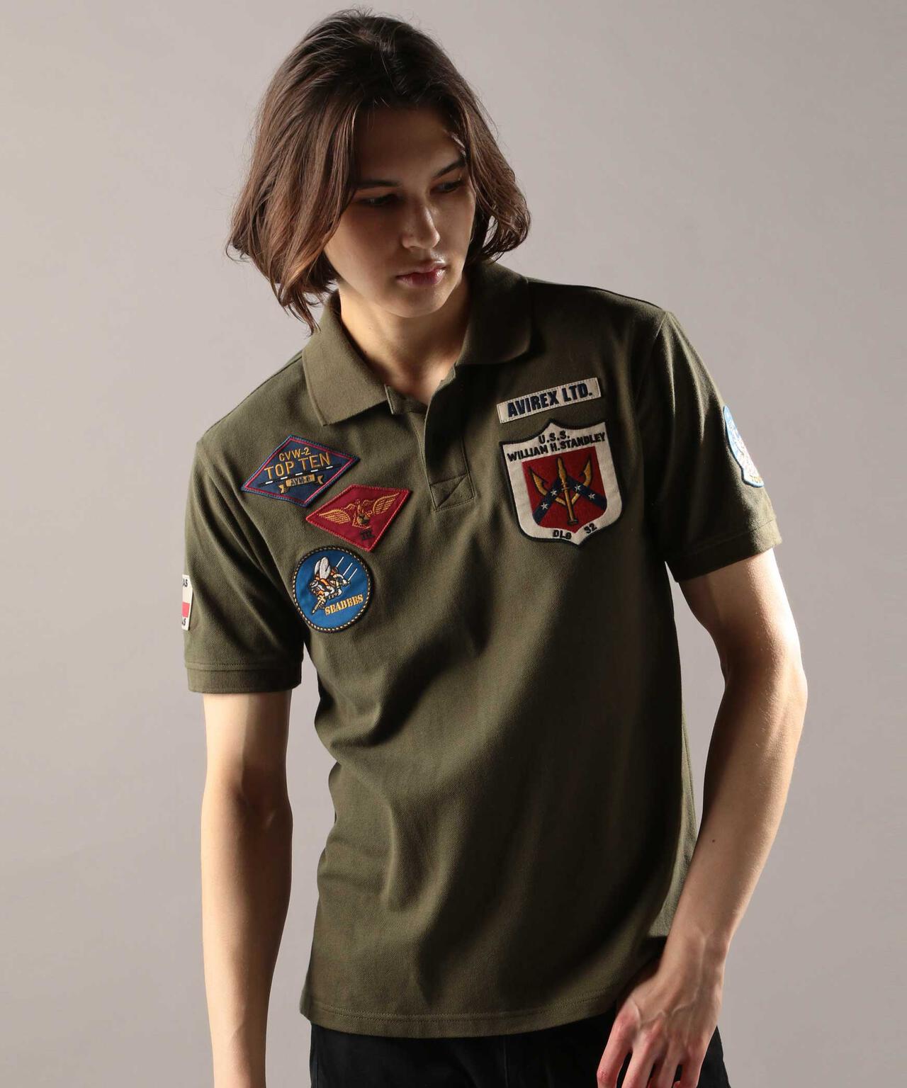 トップガン ポロシャツ/TOP GUN POLO SHIRT | AVIREX ( アヴィレックス