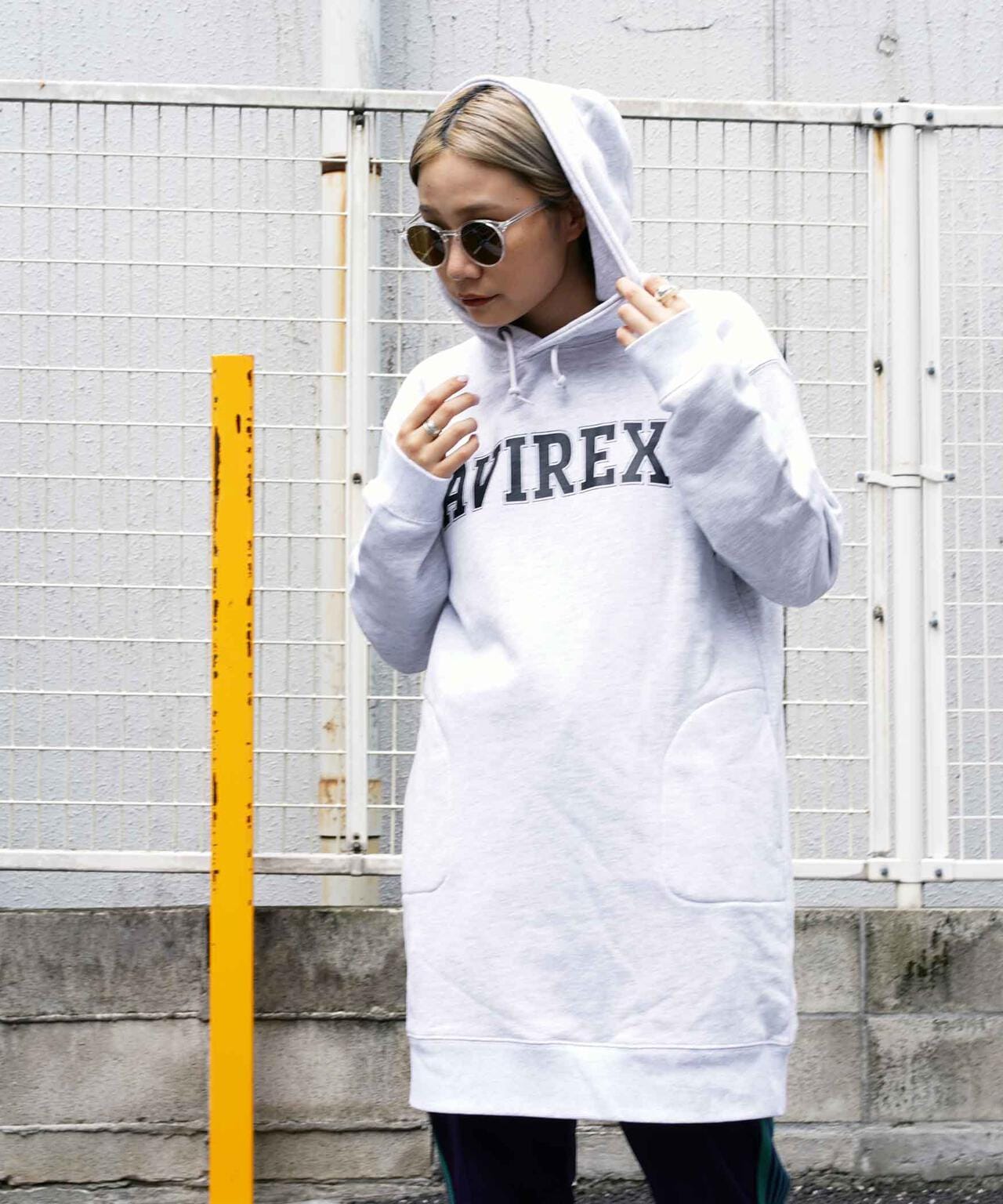 Web Depot フーデッド ロゴ ワンピース Hooded Logo Onepiece Avirex アヴィレックス Us Online Store Us オンラインストア