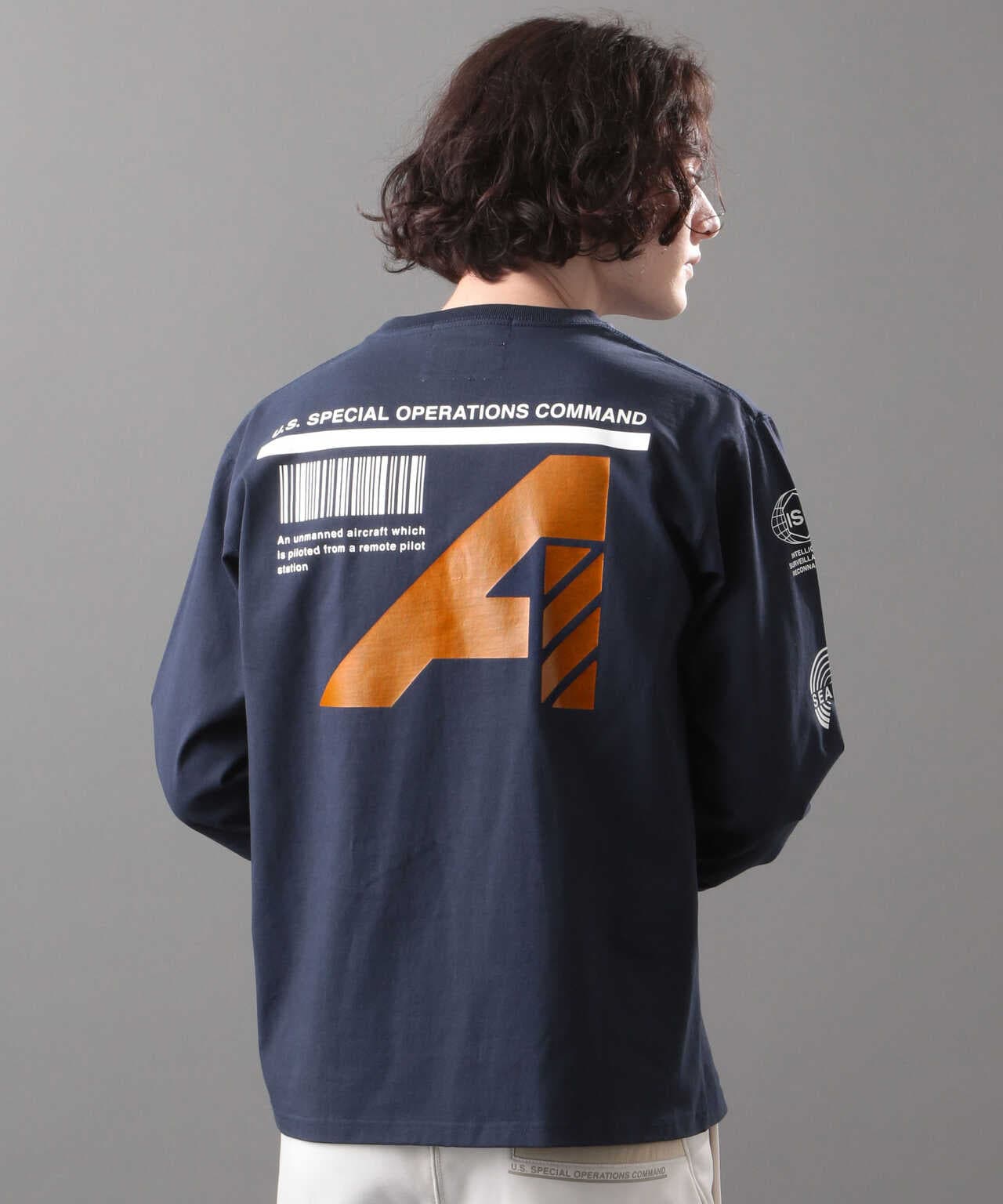 AVIREX FLYER'S】ロングスリーブTシャツ リコン/ L/S T-SHIRT RECON