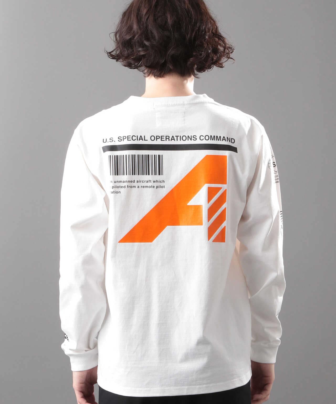 AVIREX FLYER'S】ロングスリーブTシャツ リコン/ L/S T-SHIRT RECON