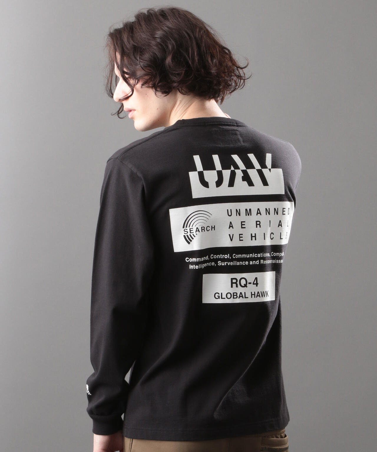 AVIREX FLYER'S】長袖Tシャツ UAV/ L/S T-SHIRT UAV/AF | AVIREX