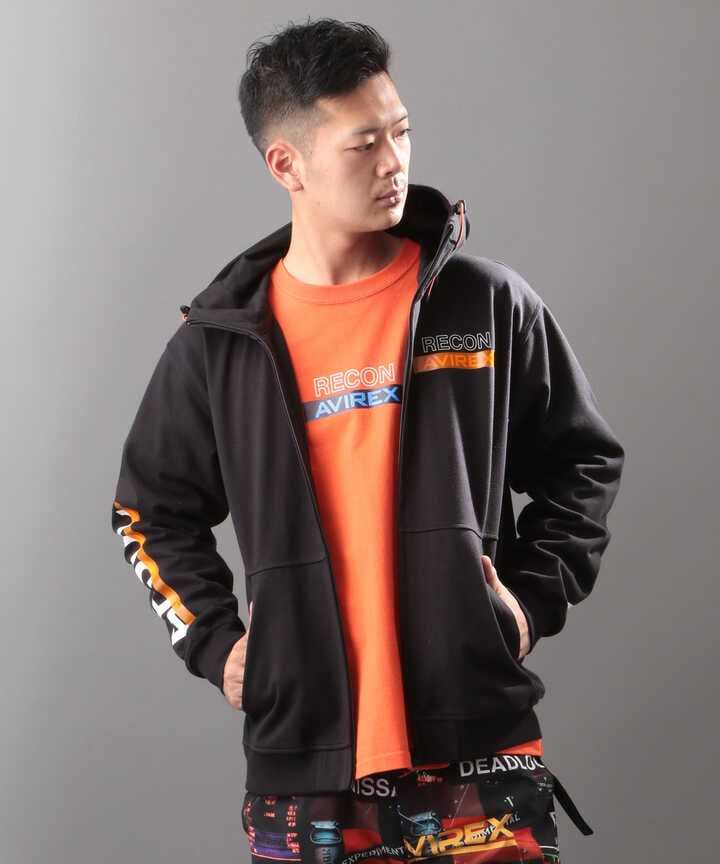 【AVIREX FLYER'S】スウェット パーカー/ L/S SWEAT PARKA/AF