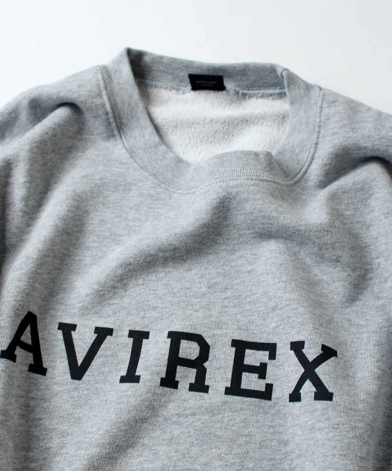 直営店限定】カレッジ ロゴ スウェット/COLLEGE LOGO SWEAT | AVIREX