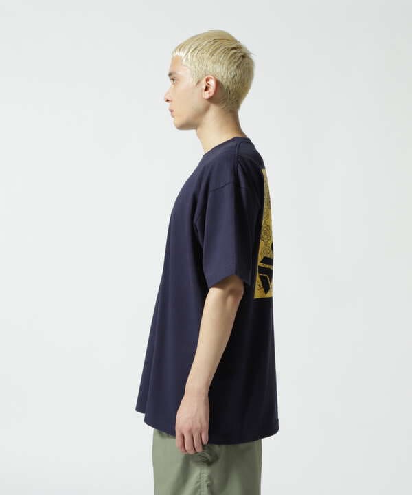 【直営店限定】バンダナプリント ボックスロゴ Tシャツ/BANDANA PRINT T-SHIRT