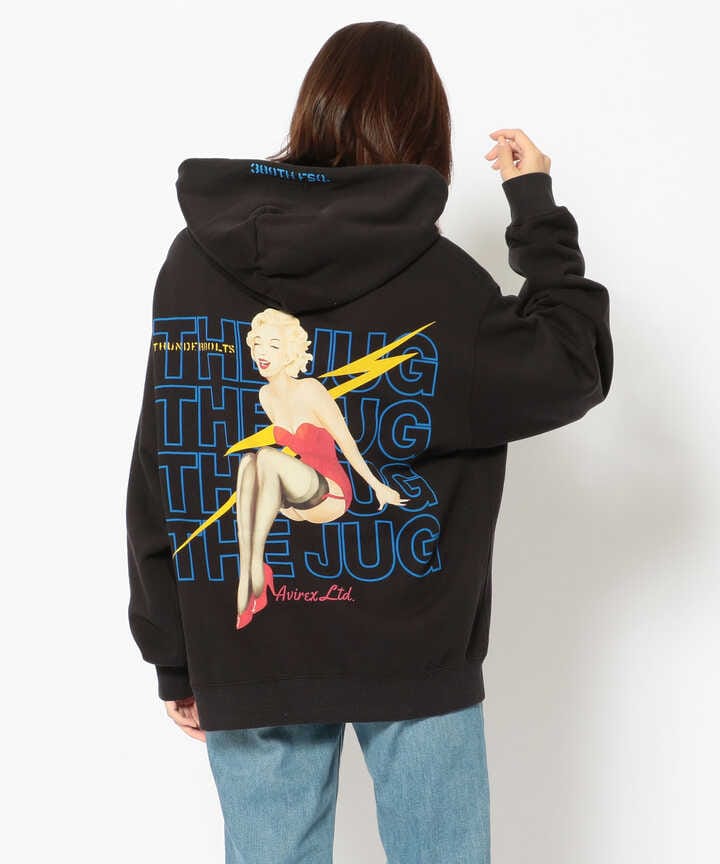 ピンナップガール プルオーバー パーカー /PIN UP GIRL PULLOVER PARKA