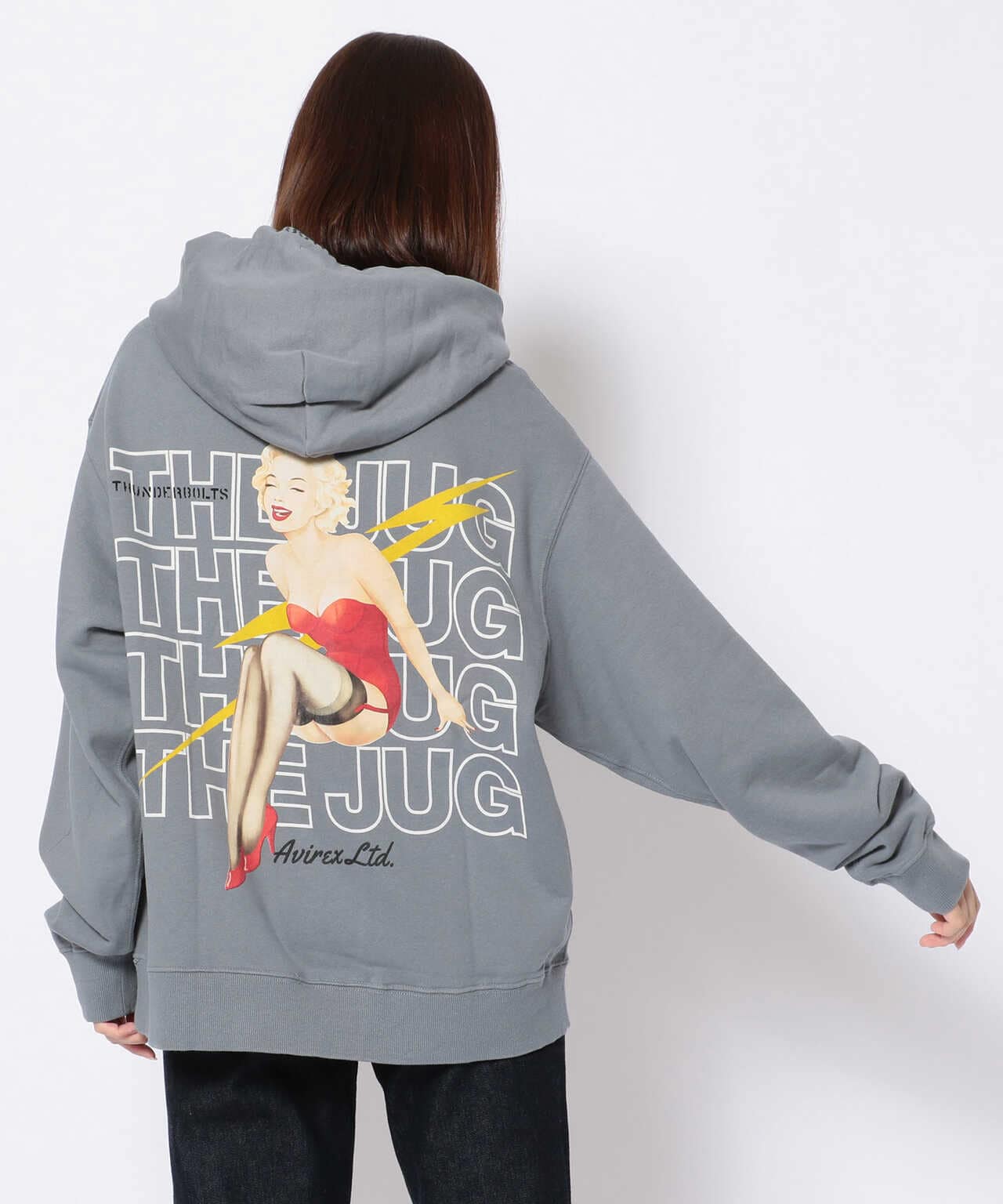 ピンナップガール プルオーバー パーカー /PIN UP GIRL PULLOVER PARKA ...