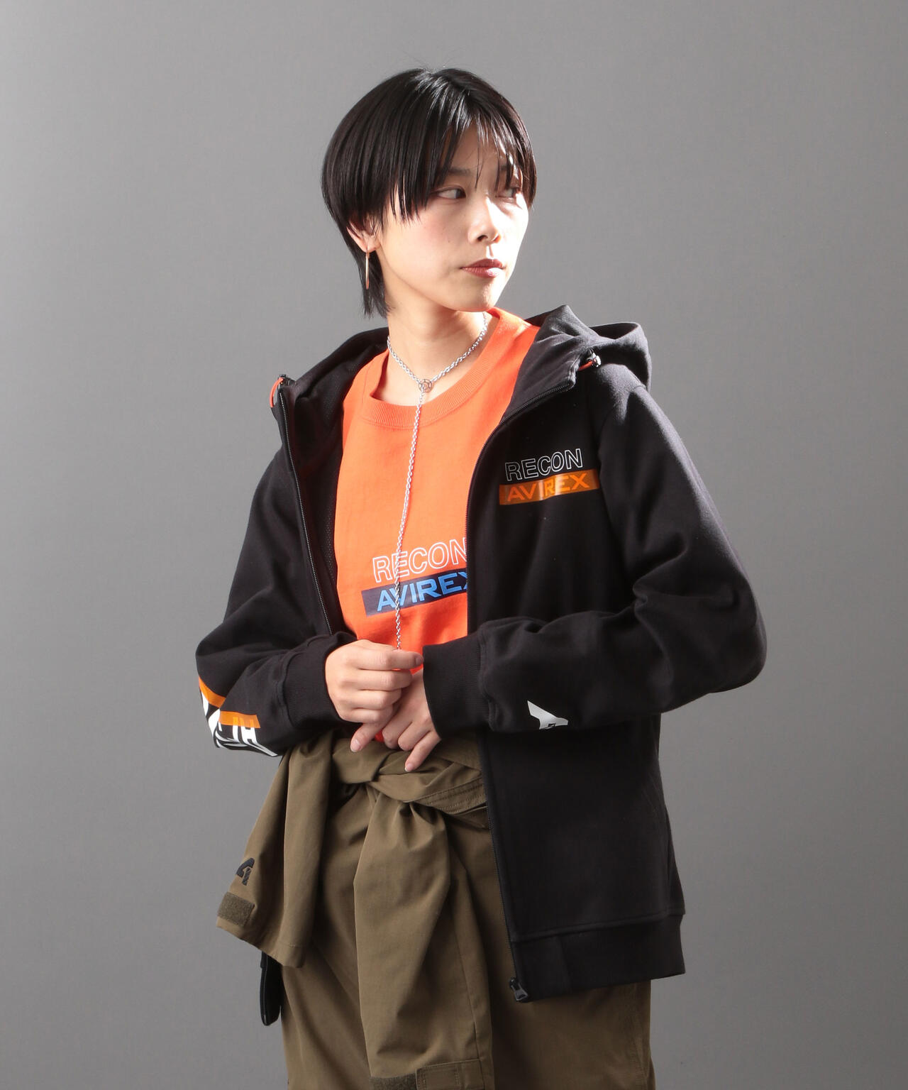 AVIREX FLYER'S】スウェット パーカー/ L/S SWEAT PARKA/AF | AVIREX