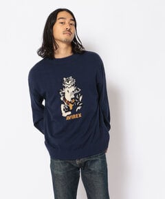 トムキャット クルーネック ニット/TOMCAT KNIT | AVIREX