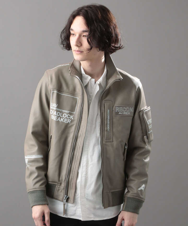 【AVIREX FLYER'S】レザージャケット/LEATHER JACKET /AF