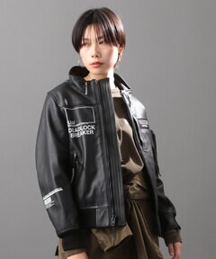 【AVIREX FLYER'S】WOMENS/レザージャケット/LEATHER