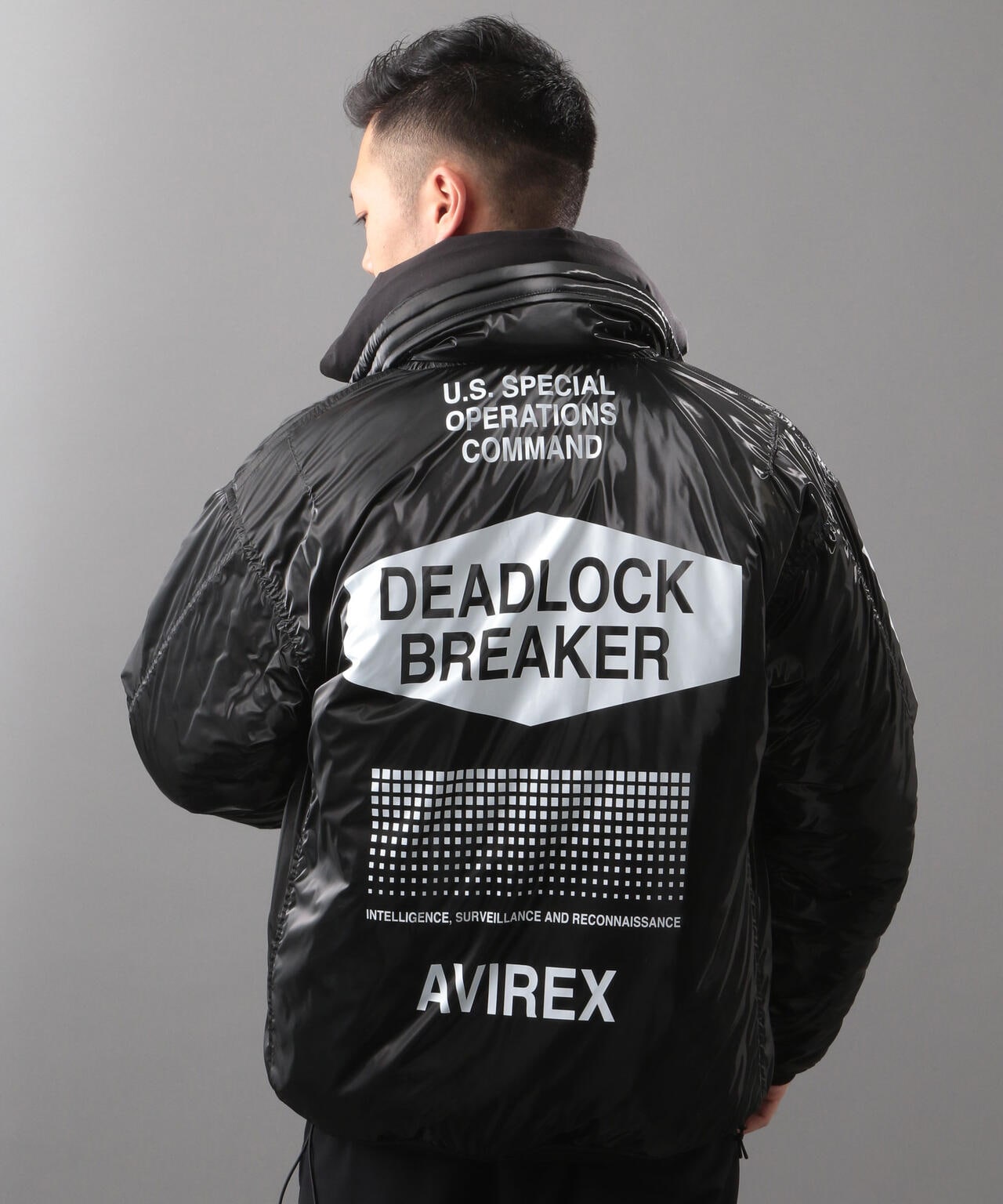 AVIREX』アヴィレックス【XL】エアロゲル ジャケット 黒 大きいサイズ