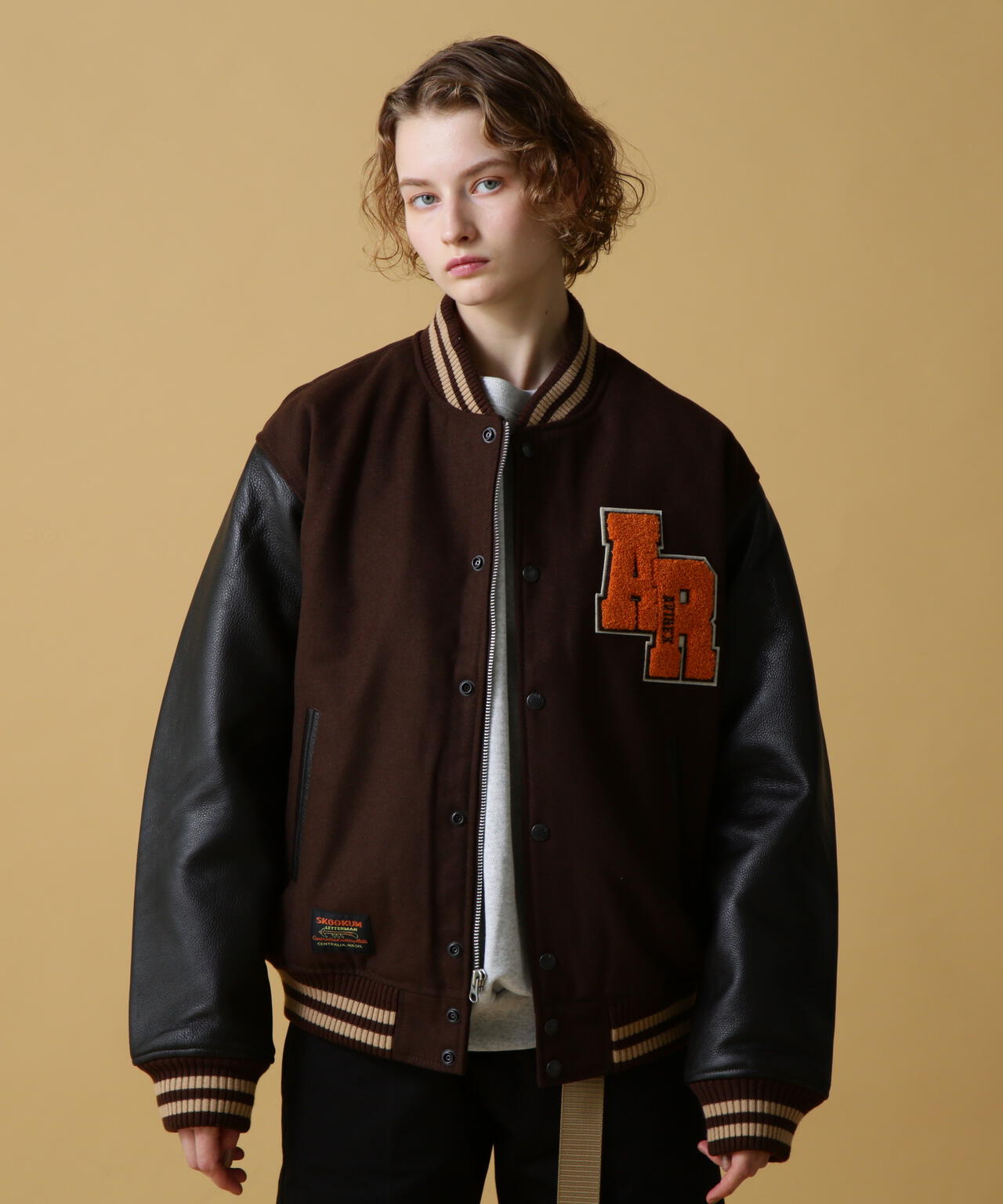 SKOOKUM VARSITY JACKET AVIREX-