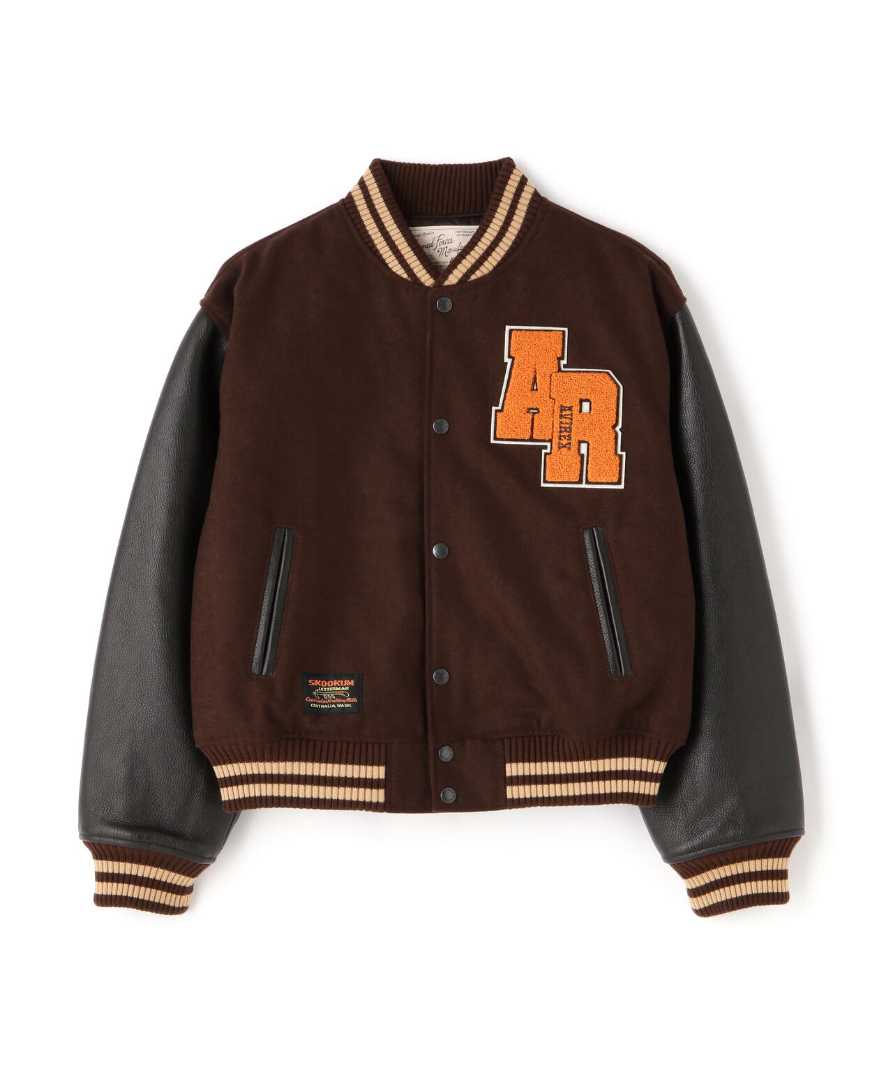 avirex、スタジャンSKOOKUM VARSITY JACKET - スタジャン