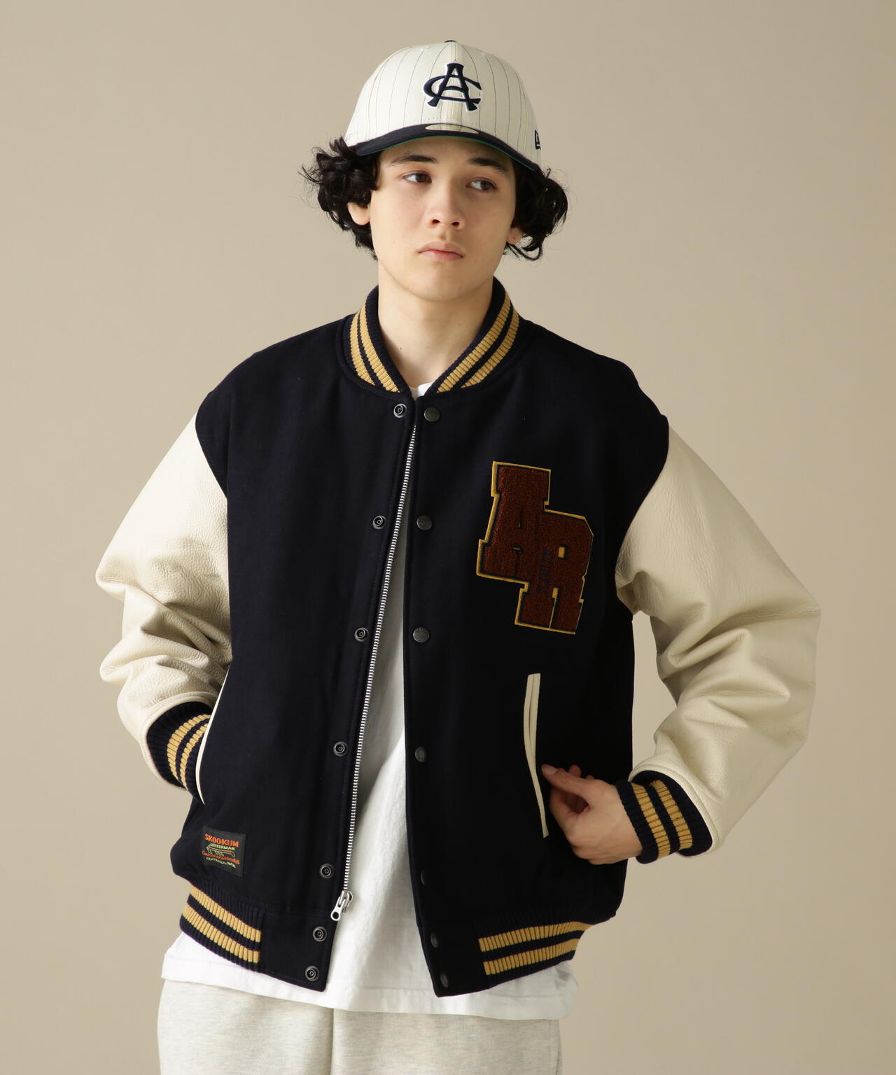 SKOOKUM VARSITY JACKET AVIREX