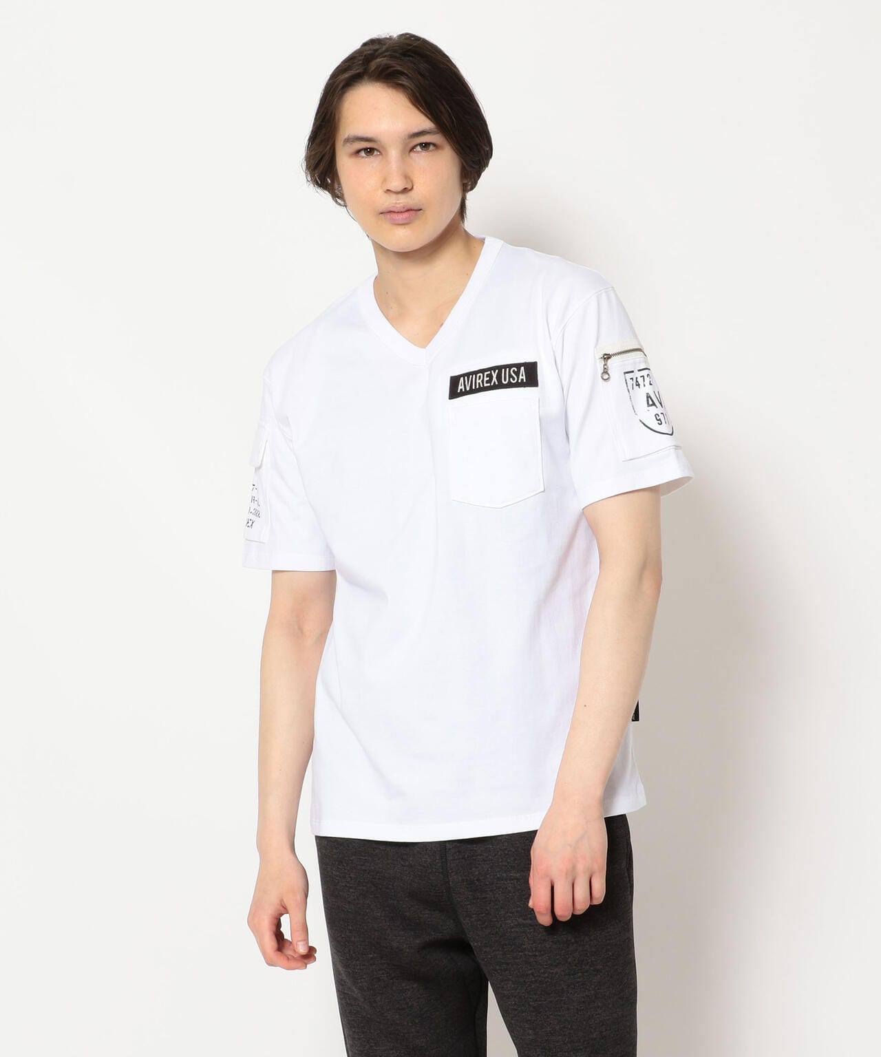 WEB限定】ファティーグ Vネック Tシャツ/SS FATIGUE V-NECK T-SHIRT 