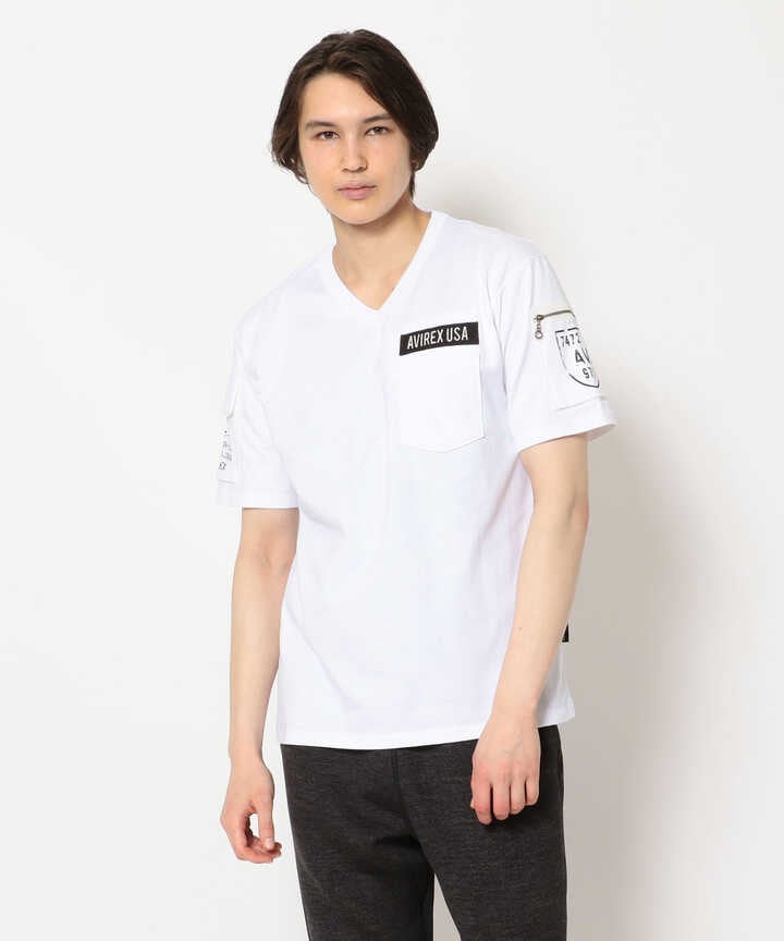 【WEB限定】ファティーグ Vネック Tシャツ/SS FATIGUE V-NECK