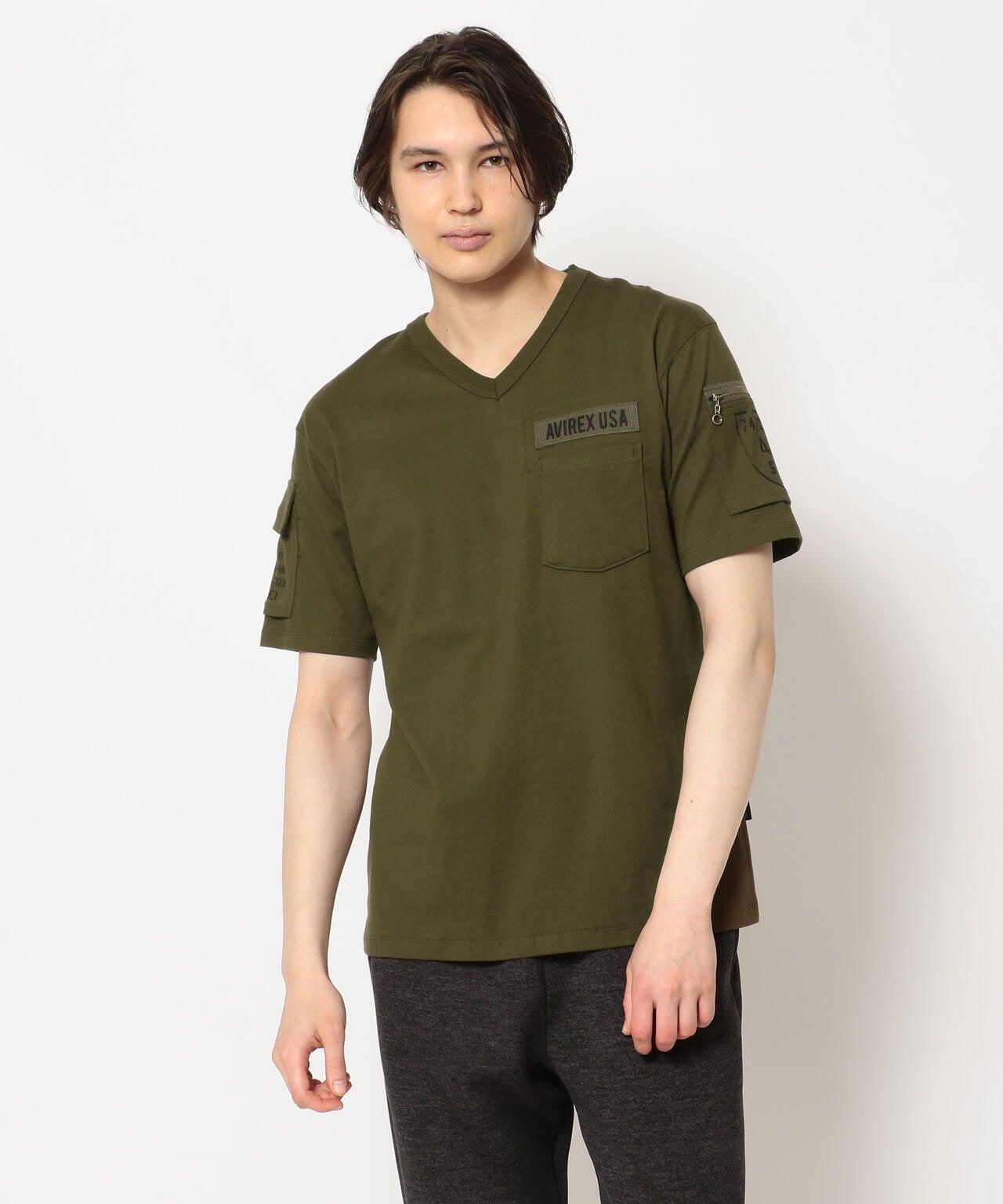 WEB限定】ファティーグ Vネック Tシャツ/SS FATIGUE V-NECK T-SHIRT