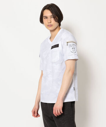 【WEB限定】ファティーグ Vネック Tシャツ/SS FATIGUE V-NECK T-SHIRT/アヴィレックス/AVIREX