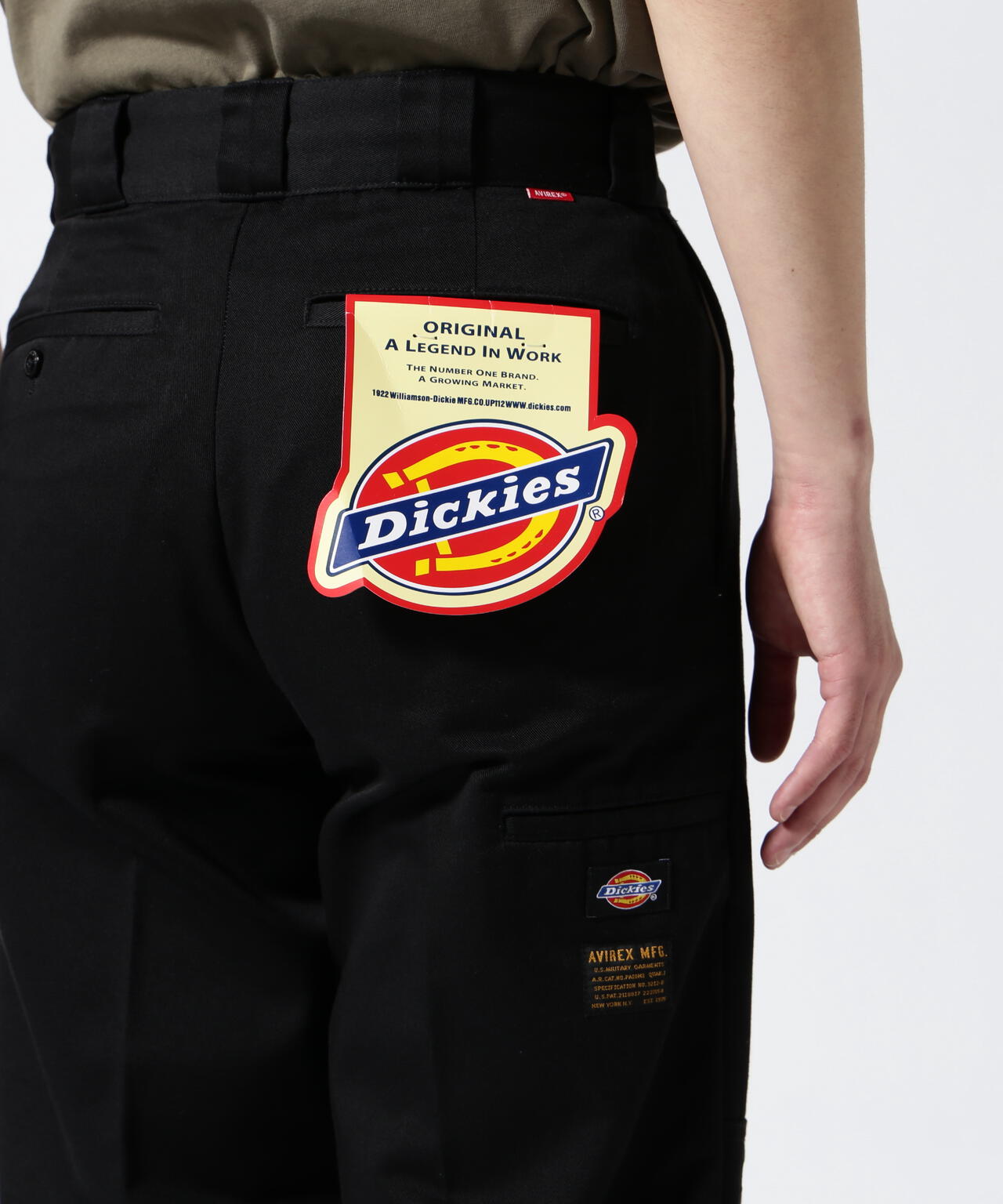 Dickies×AVIREX】ダブルニー センタープレス ワークパンツ/DOUBLE KNEE WORK PANT | AVIREX (  アヴィレックス ) | US ONLINE STORE（US オンラインストア）