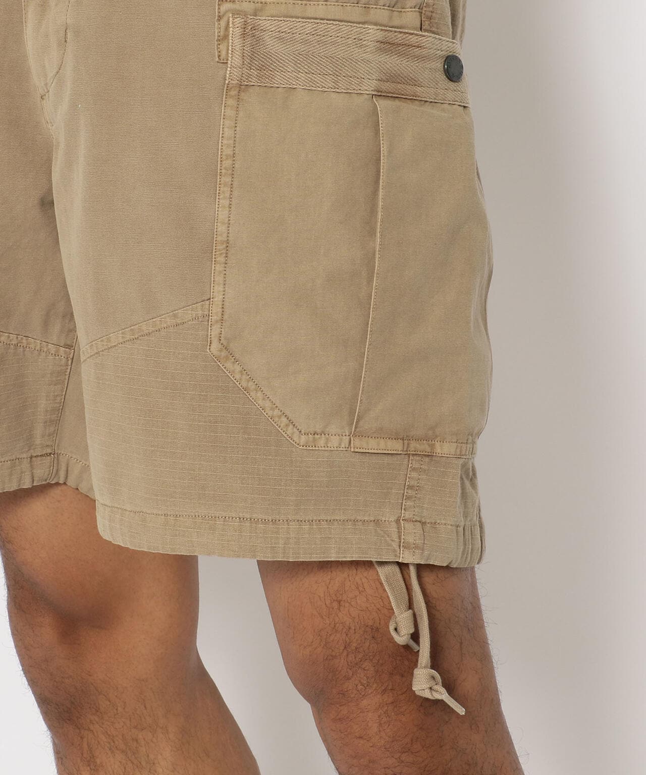 フェイドウォッシュ コンビ カーゴショーツ/MATELIAL COMBI CARGO SHORTS