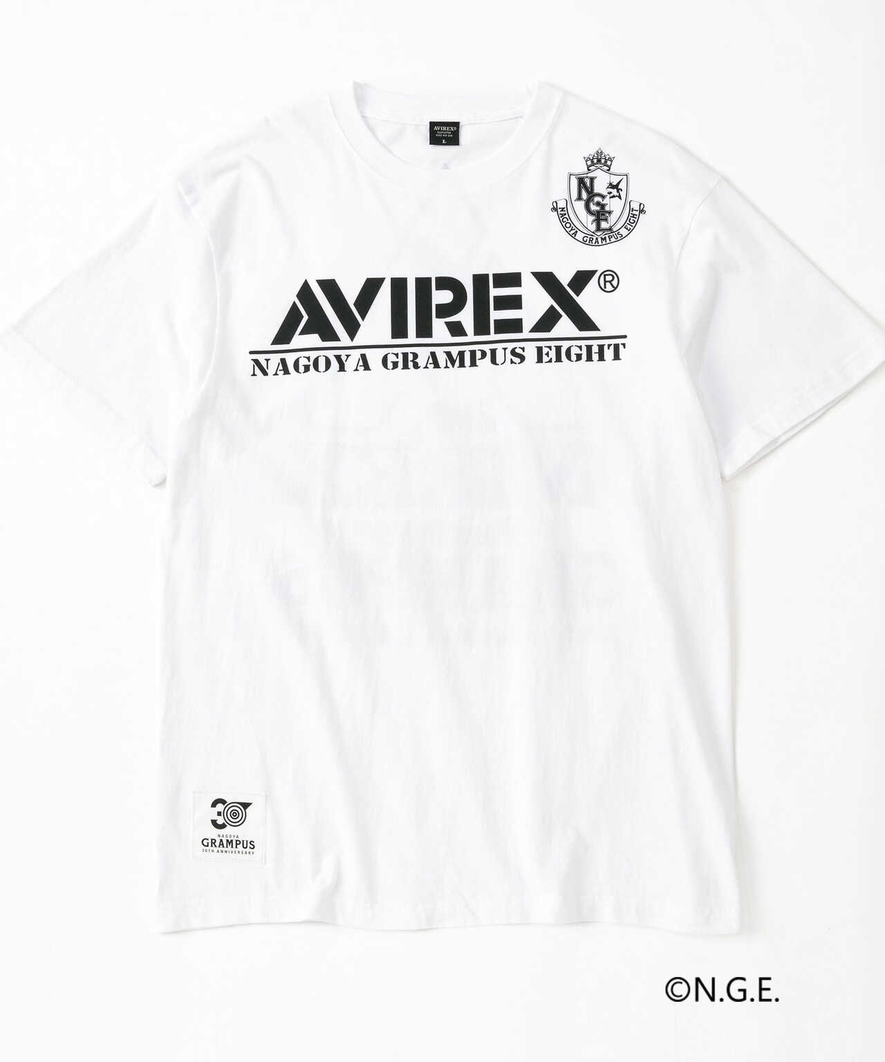 【GRAMPUS × AVIREX】グランパスくん Tシャツ / GRAMPUS-KUN T-SHIRT