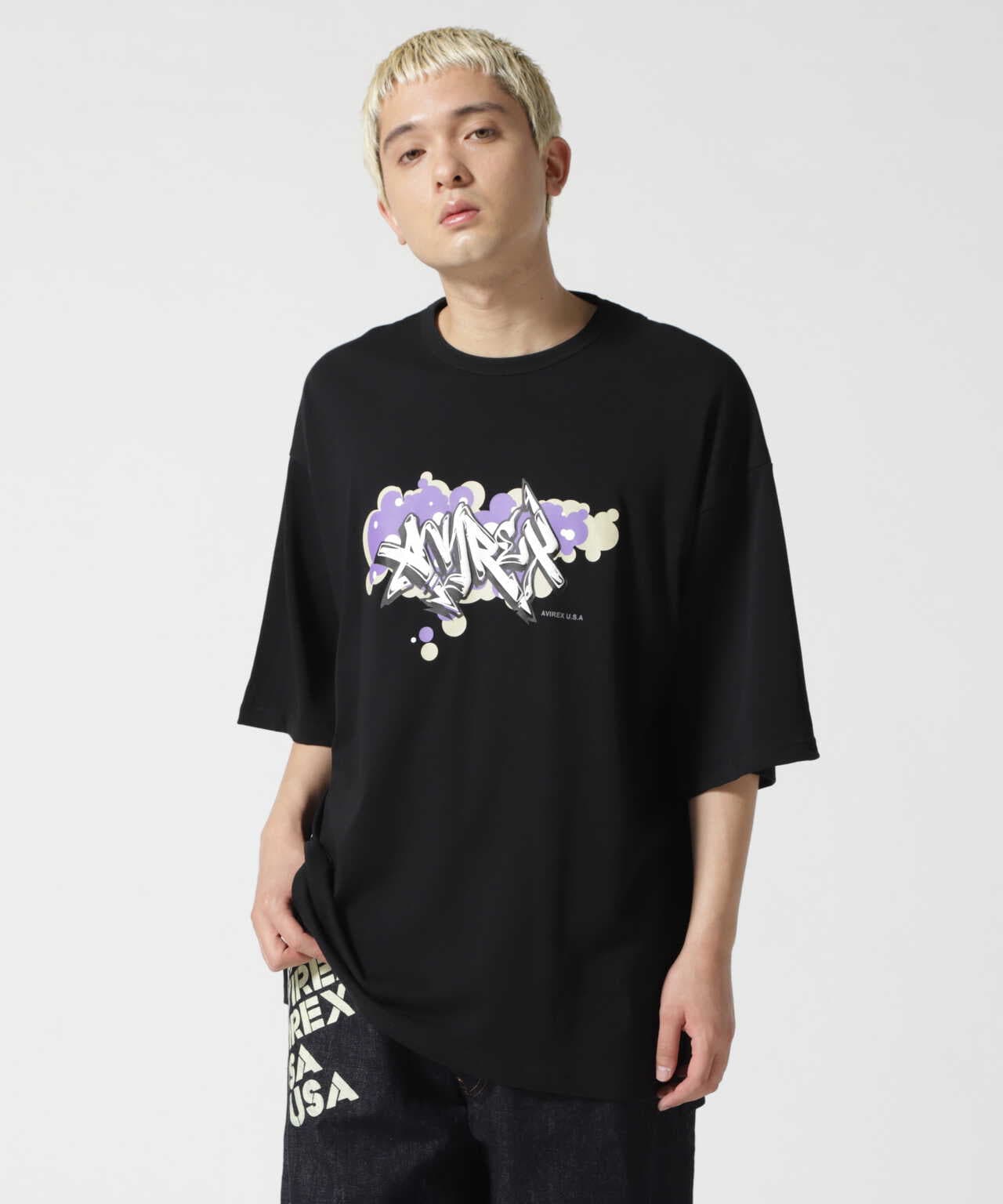 AVIREX x A4A】タギング ロゴ Tシャツ / TAGIGING LOGO T-SHIRT 