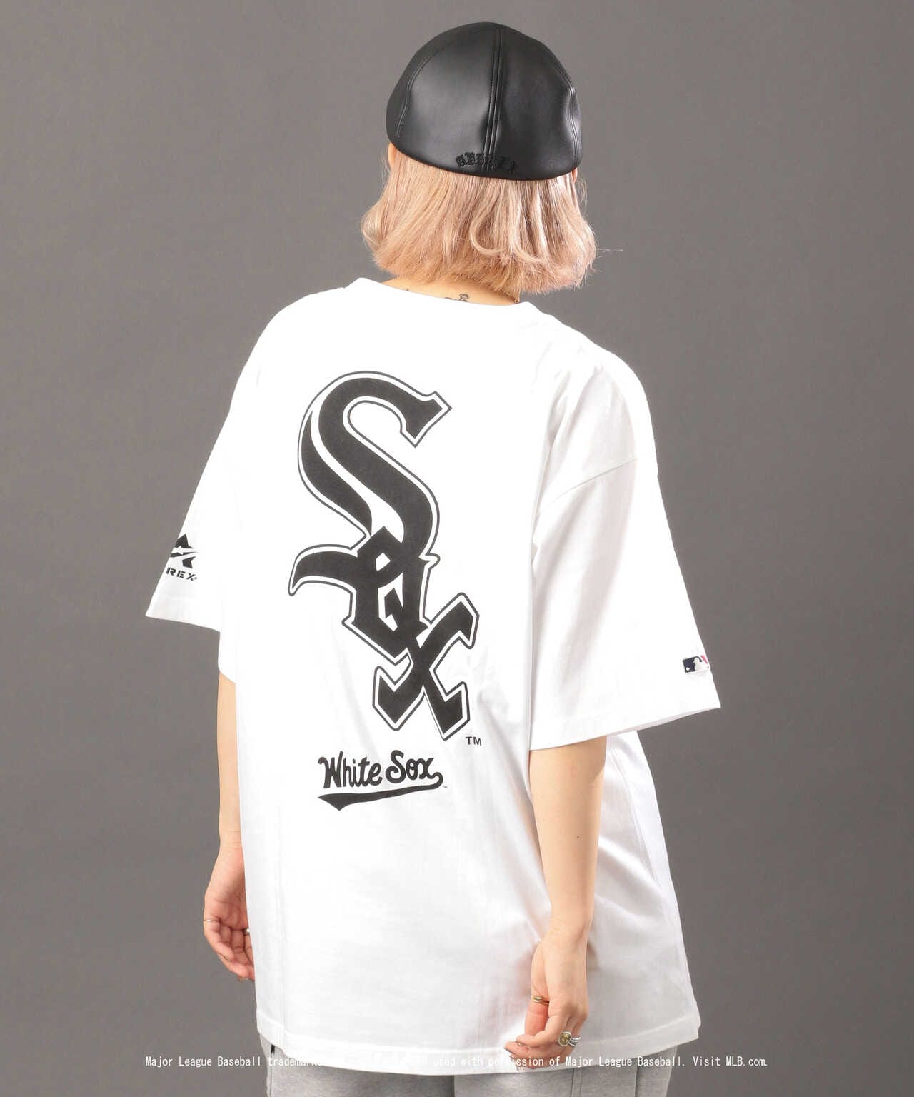 新品 MLB シカゴ・ホワイトソックス 総柄シャツ プリント 半袖 サイズXL