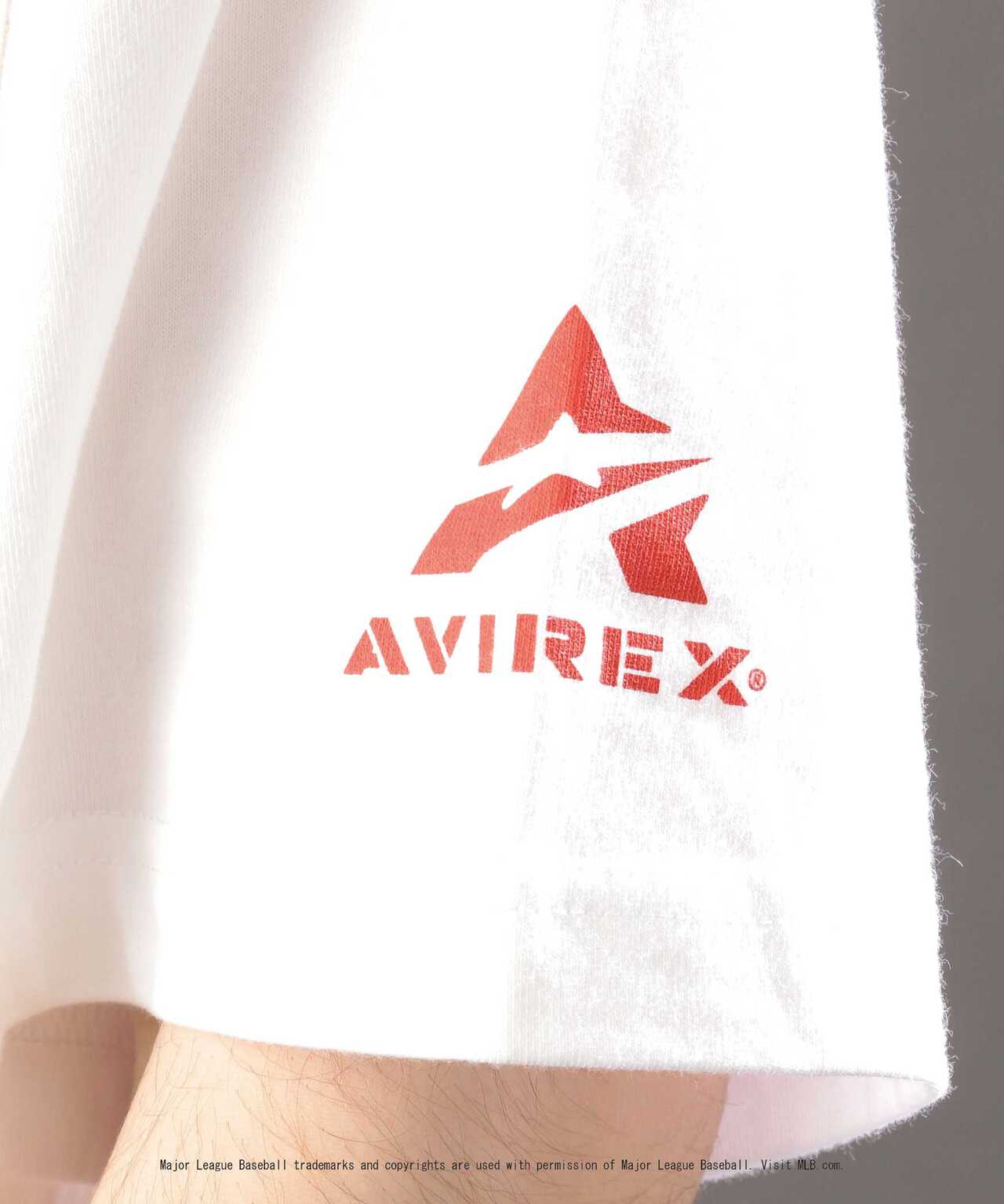 【MLB×AVIREX】エンジェルス Tシャツ/ANGELS T-SHIRT