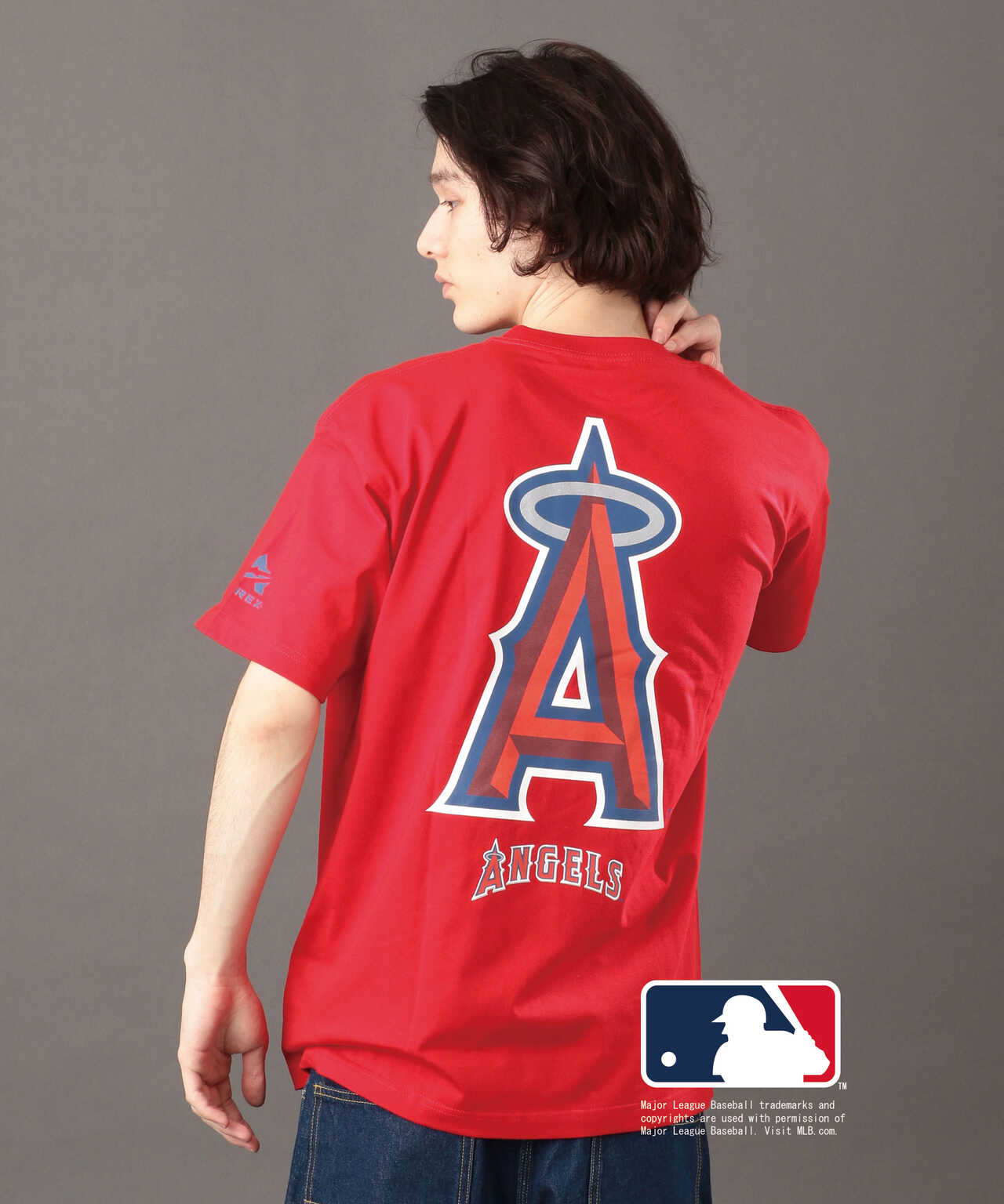 【MLB×AVIREX】エンジェルス Tシャツ/ANGELS T-SHIRT