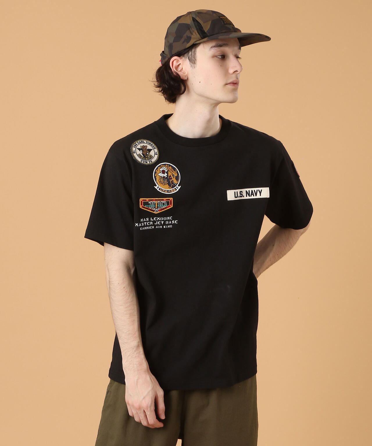 CVN-70 パッチド Tシャツ/CVN-70 PATCHED T-SHIRT | AVIREX 