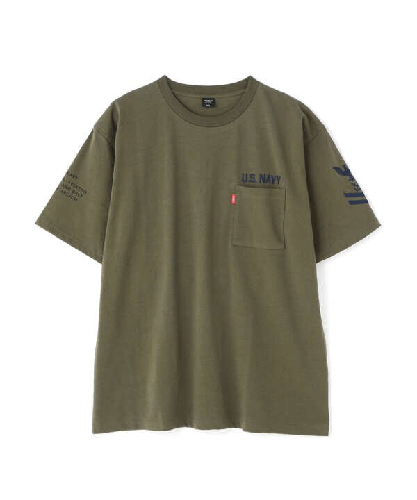 半袖 ネイバル ポケット Tシャツ / S/S NAVAL POCKET T-SHIRT