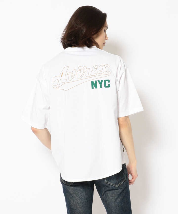 【WEB&DEPOT限定】オーバーサイズ ロゴ刺繍 Tシャツ/LOGO EMB