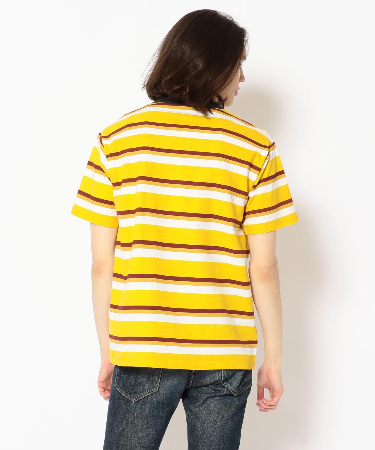 ＜6(ROKU)＞MULTI BORDER T-SHIRT/Tシャツ