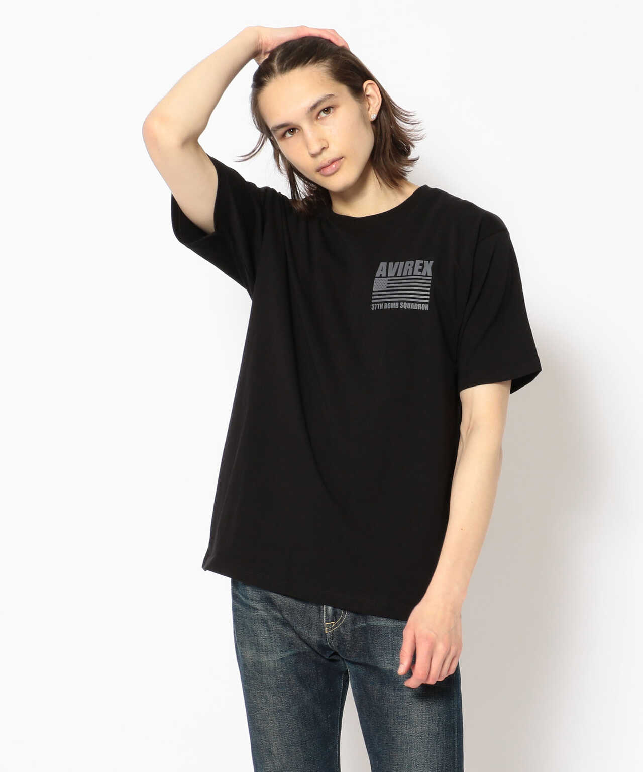 WEB&DEPOT限定】B-1 ランサー クルーネック Tシャツ/B-1 LANCER T