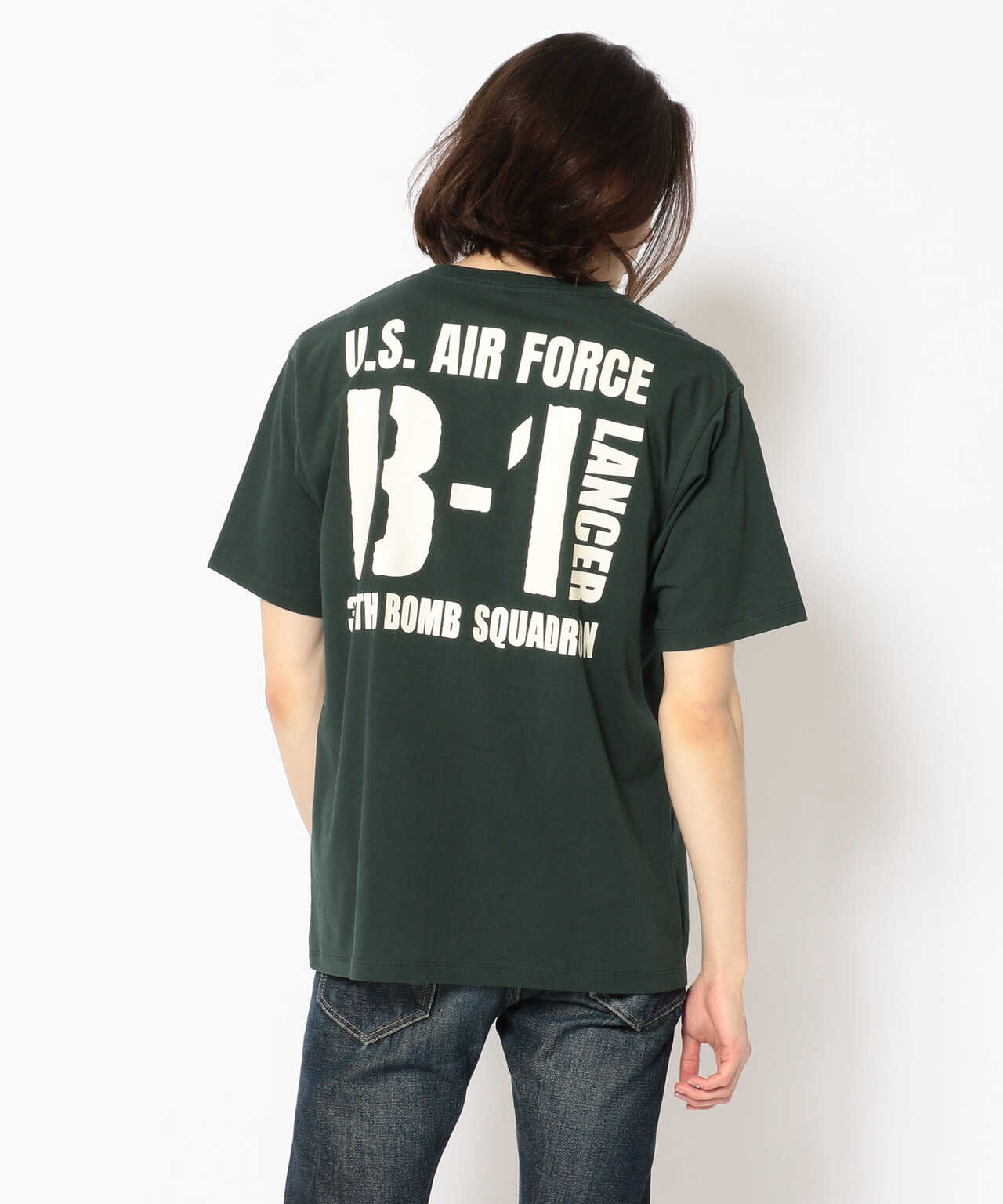 WEB&DEPOT限定】B-1 ランサー クルーネック Tシャツ/B-1 LANCER T