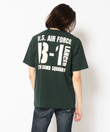 【WEB&DEPOT限定】B-1 ランサー クルーネック Tシャツ/B-1 LANCER T-SHIRT