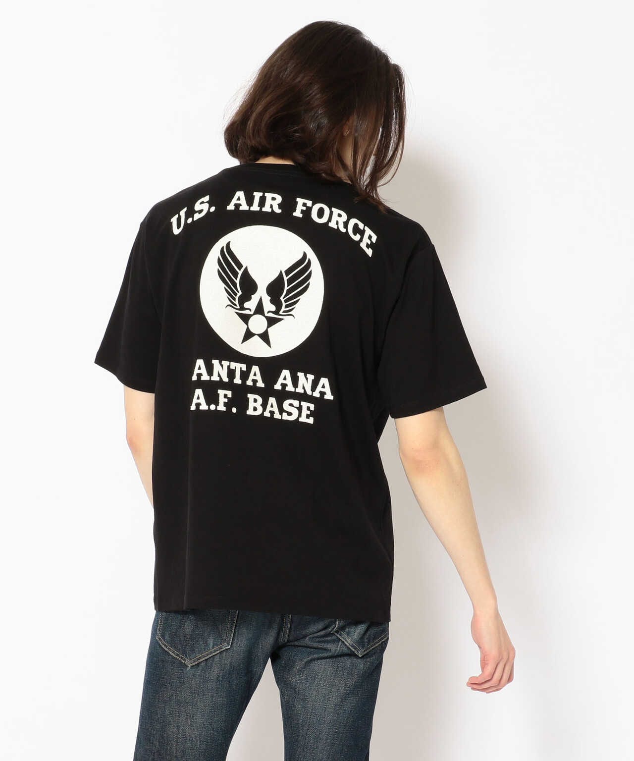 WEB&DEPOT限定】USAF クルーネック Tシャツ/USAF CREW NECK T-SHIRT