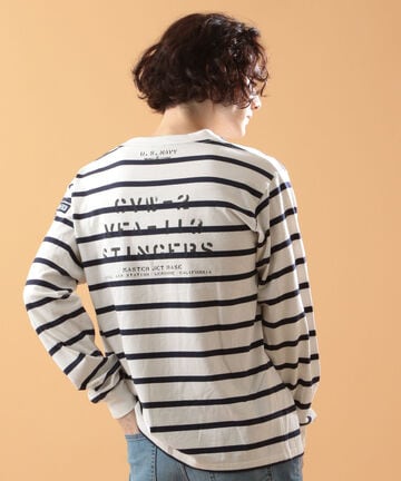 ネイバル パッチ ロングスリーブ Tシャツ/NAVAL PATCH LONG SLEEVE T-SHIRT