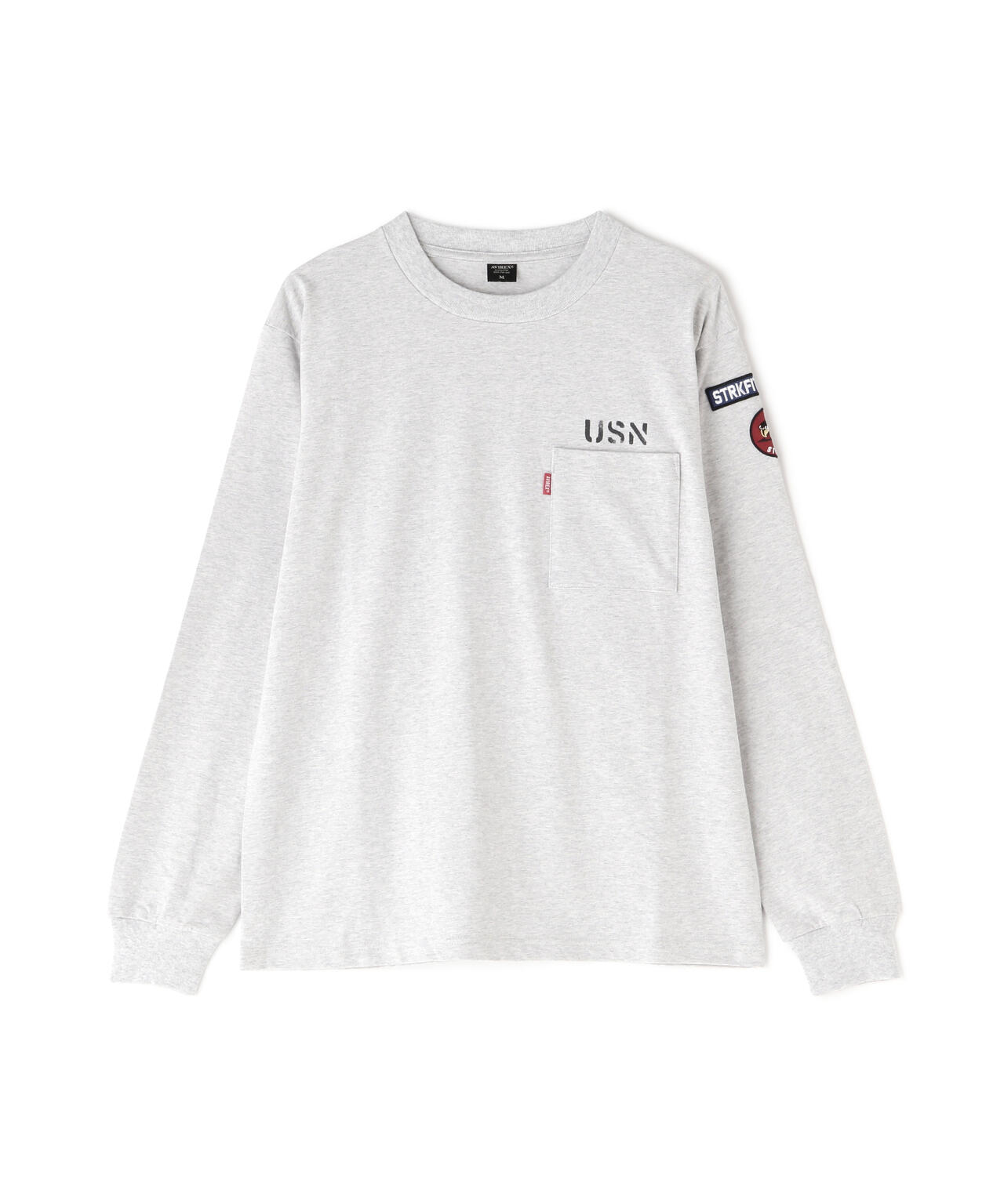 ネイバル パッチ ロングスリーブ Tシャツ/NAVAL PATCH LONG SLEEVE T-SHIRT