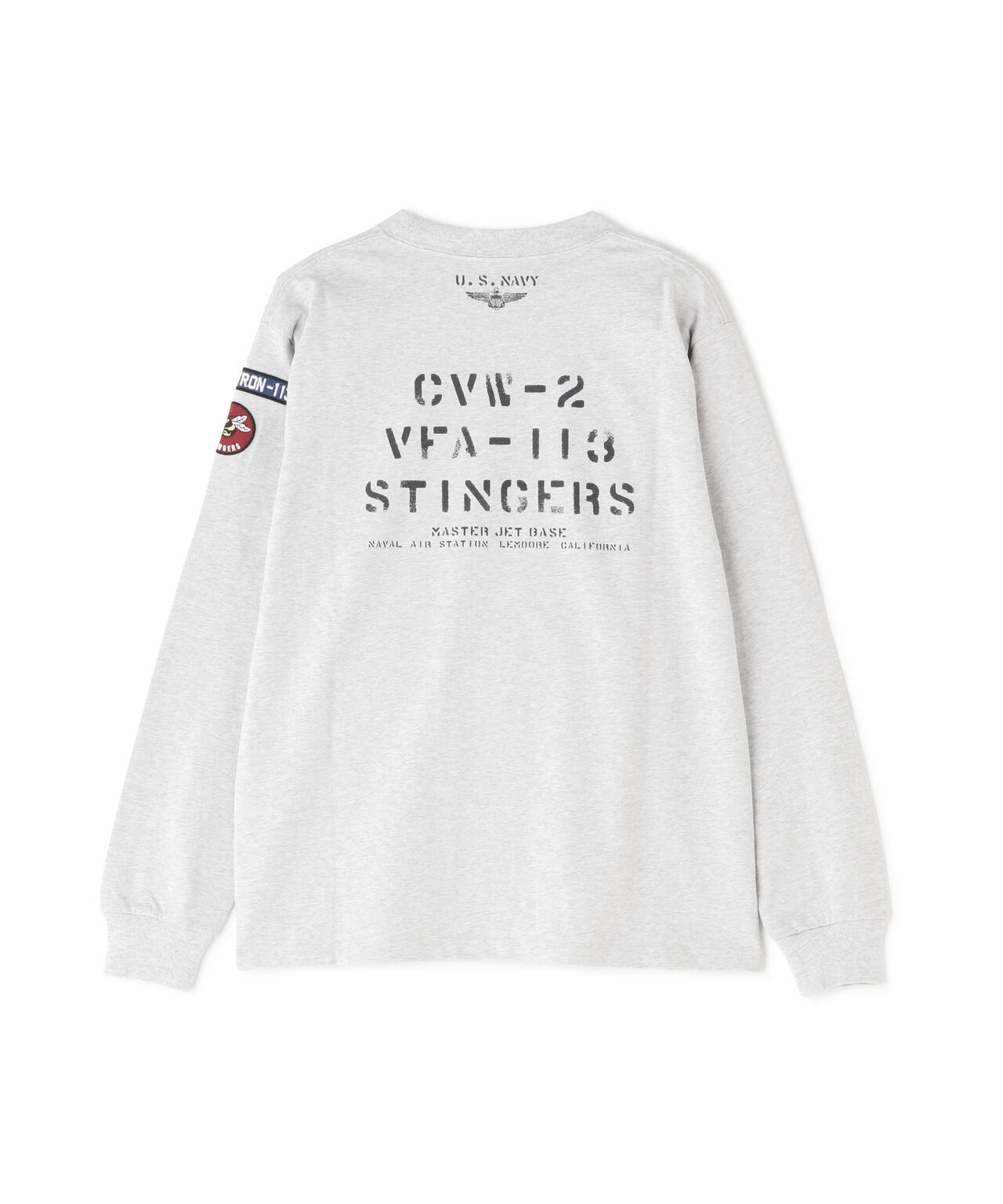 ネイバル パッチ ロングスリーブ Tシャツ/NAVAL PATCH LONG SLEEVE T-SHIRT
