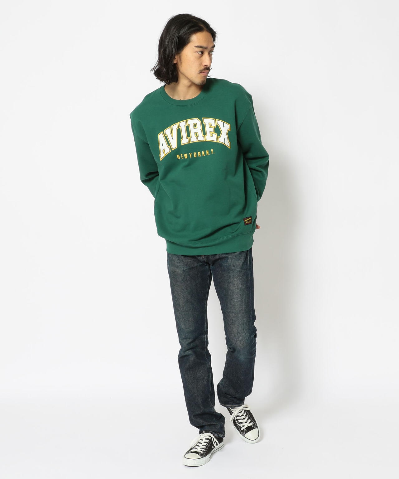 直営店限定】NEWYORK COLLEGE LOGO SWEAT/ニューヨーク カレッジ